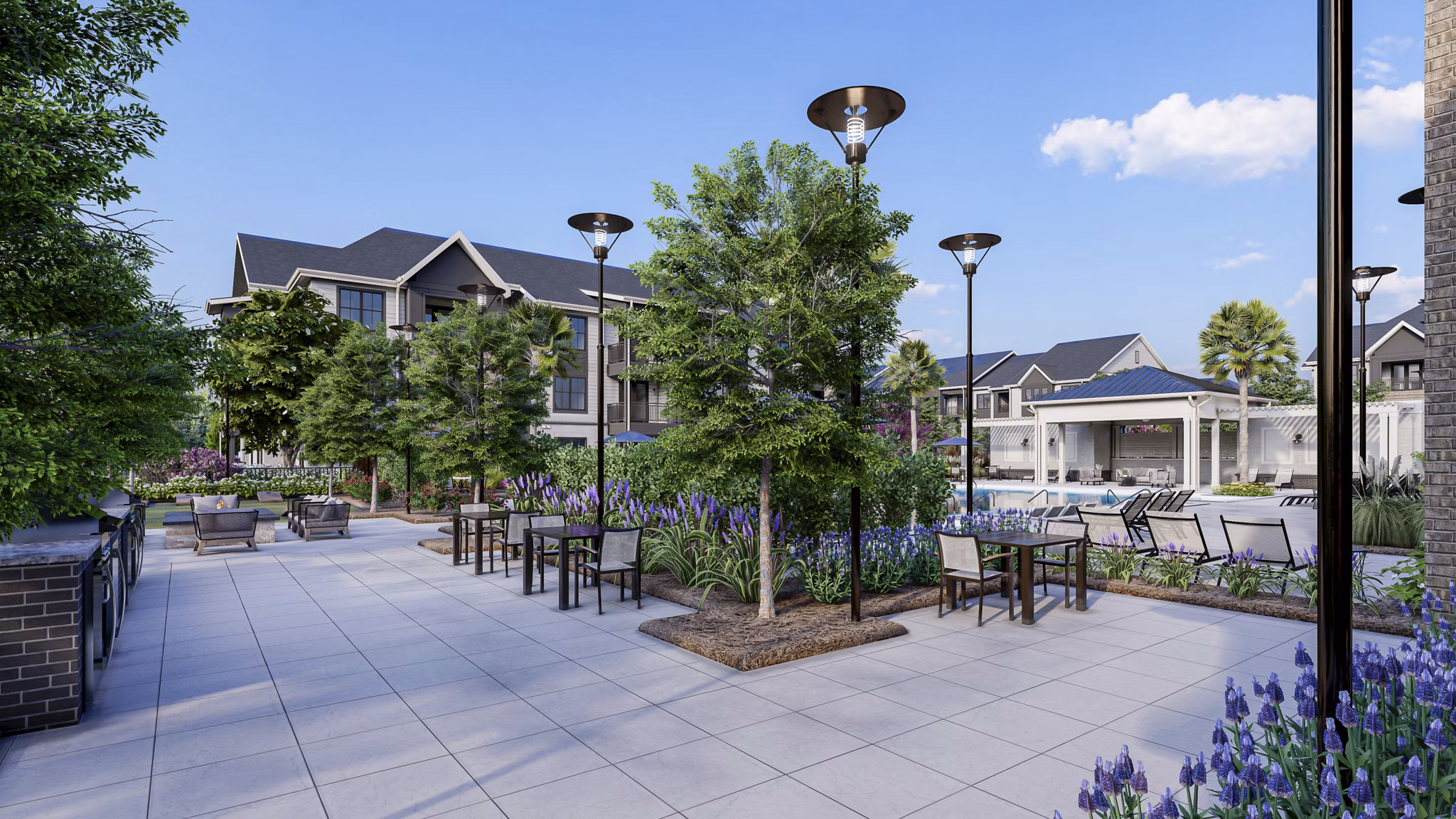 rendering at The Canter Apartments