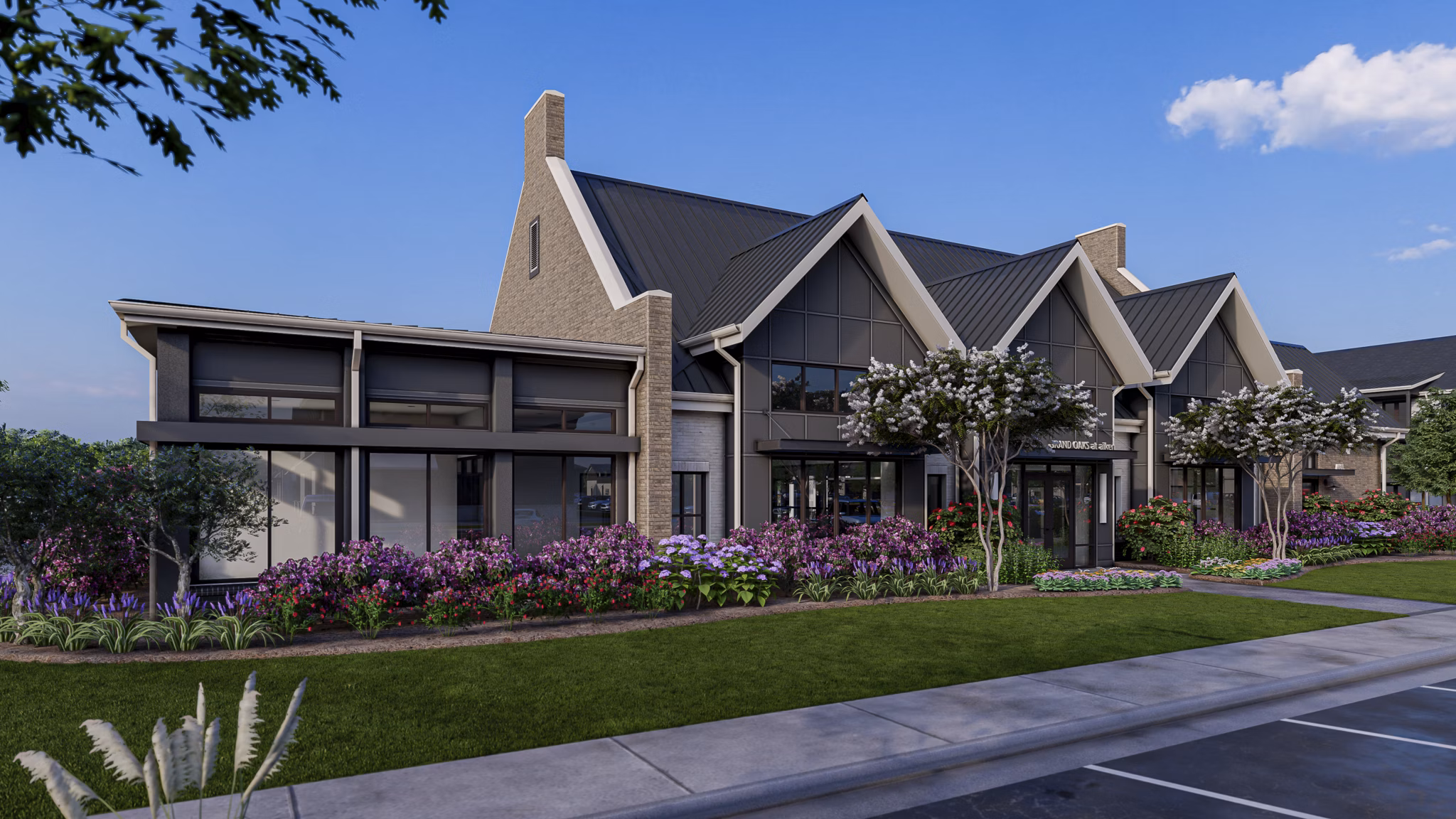 rendering at The Canter Apartments