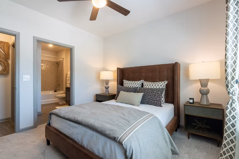 bedroom at Amberleigh South Apartments