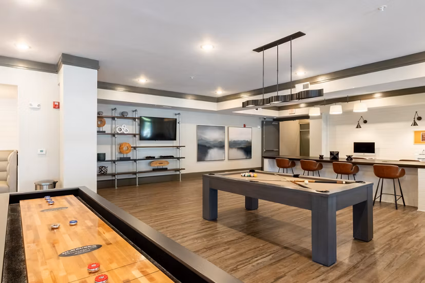 clubhouse at Amberleigh South Apartments