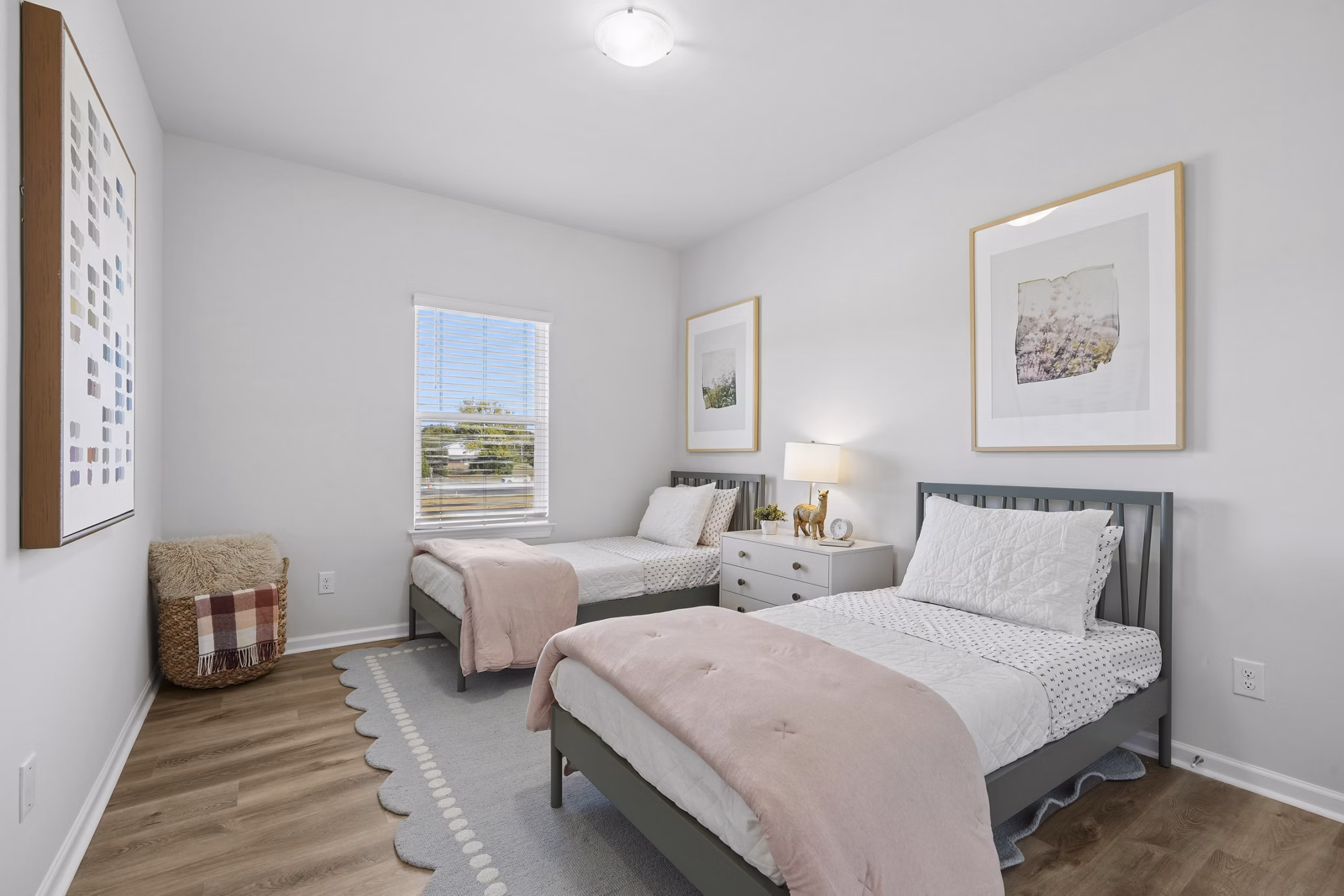 Bedroom at Corban Row Apartments