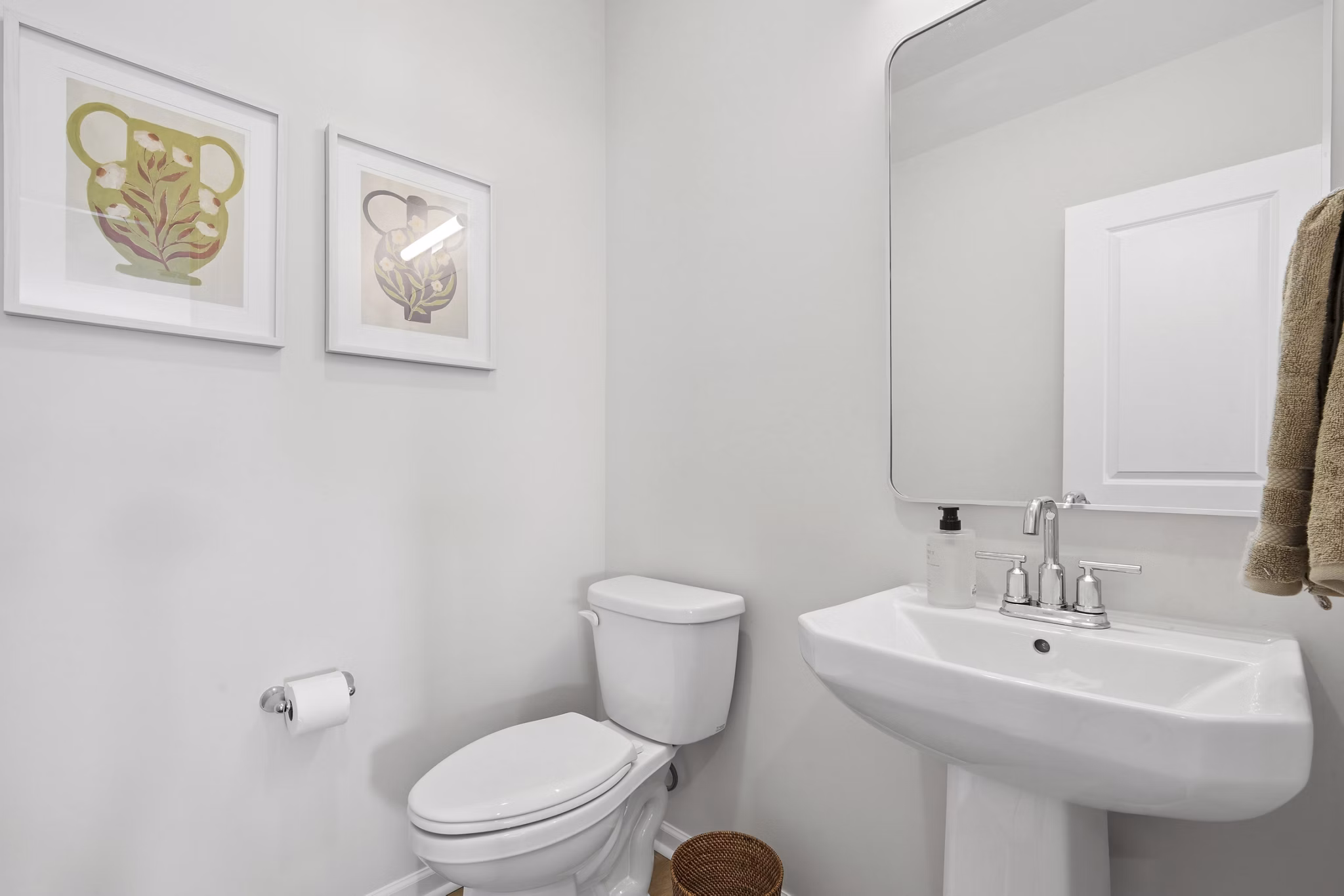 Bathroom at Corban Row Apartments