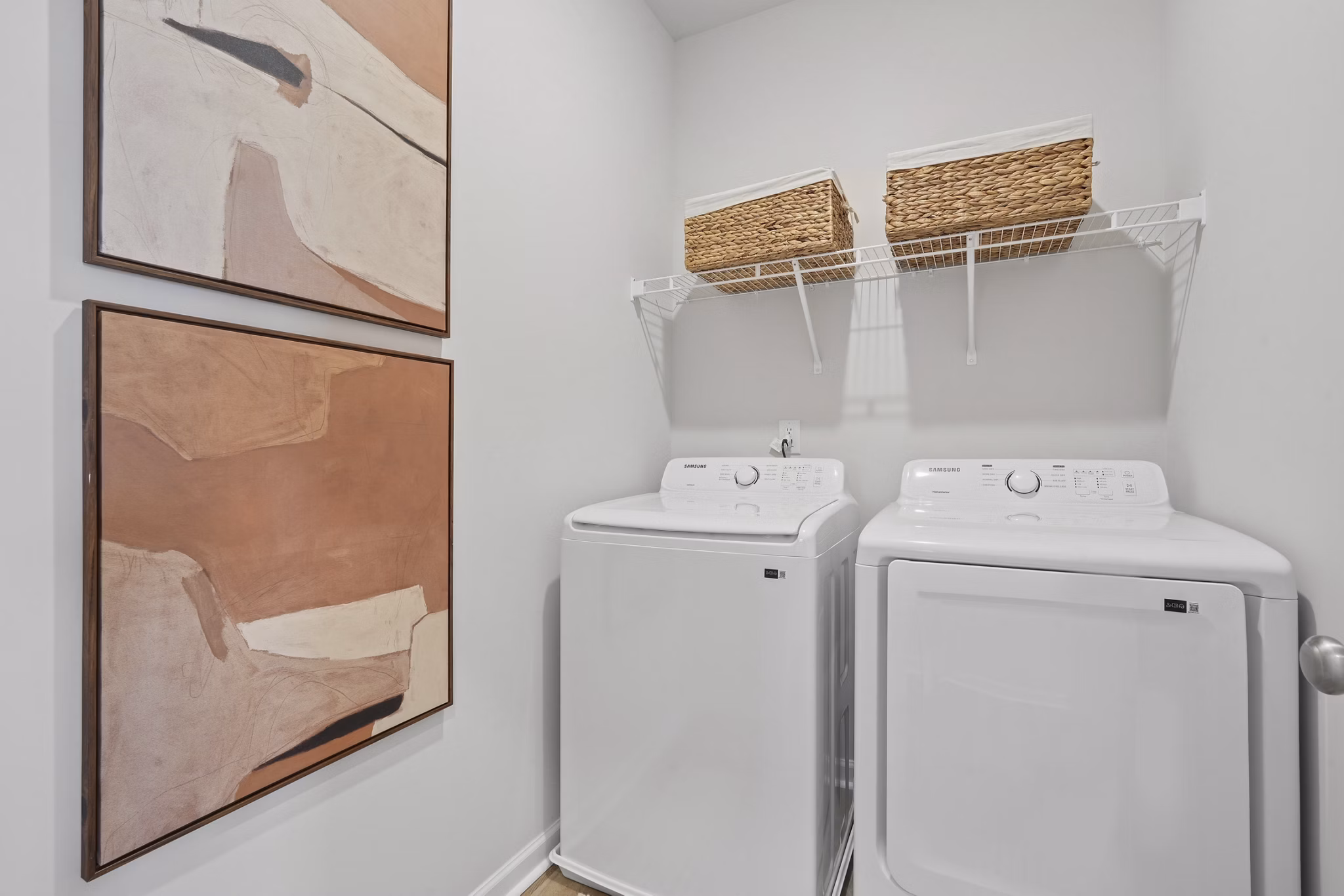 Laundry Room at Corban Row Apartments