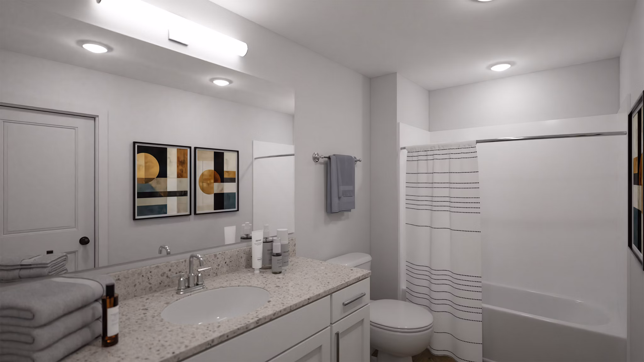 rendering at Corban Row Apartments 
