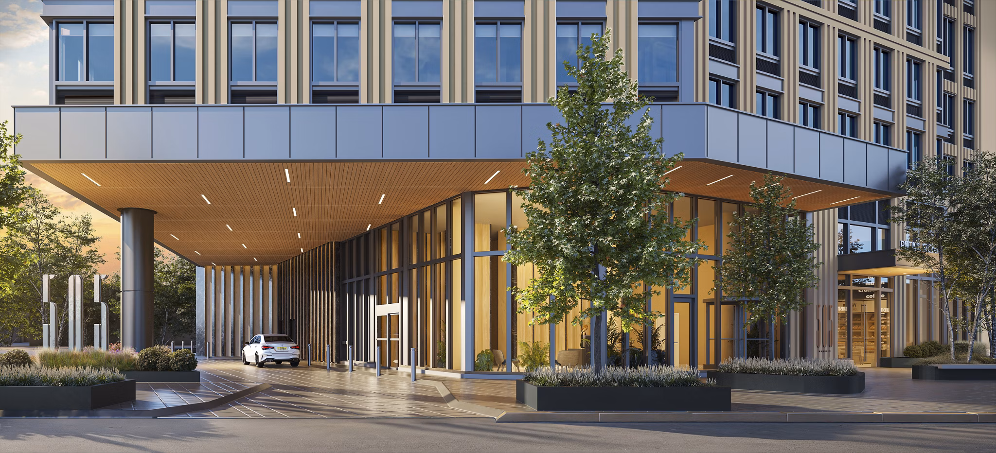 exterior at 505 Summit Apartments