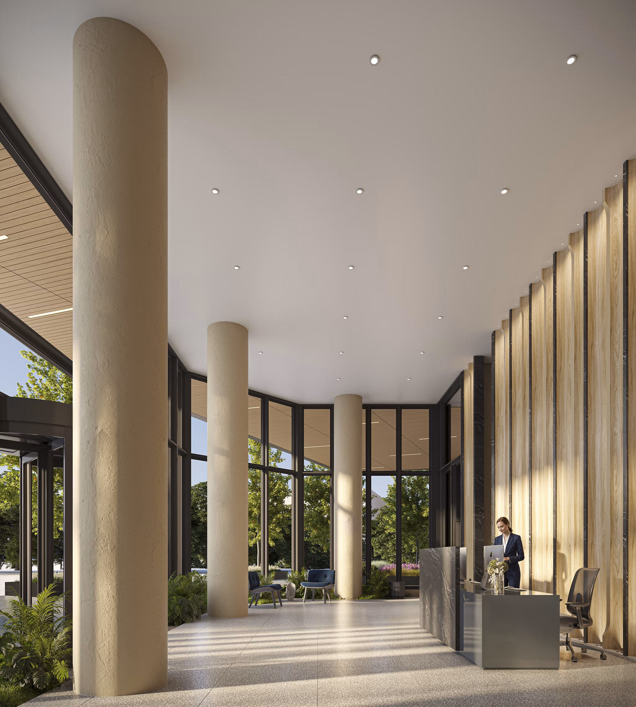 clubhouse at 505 Summit Apartments