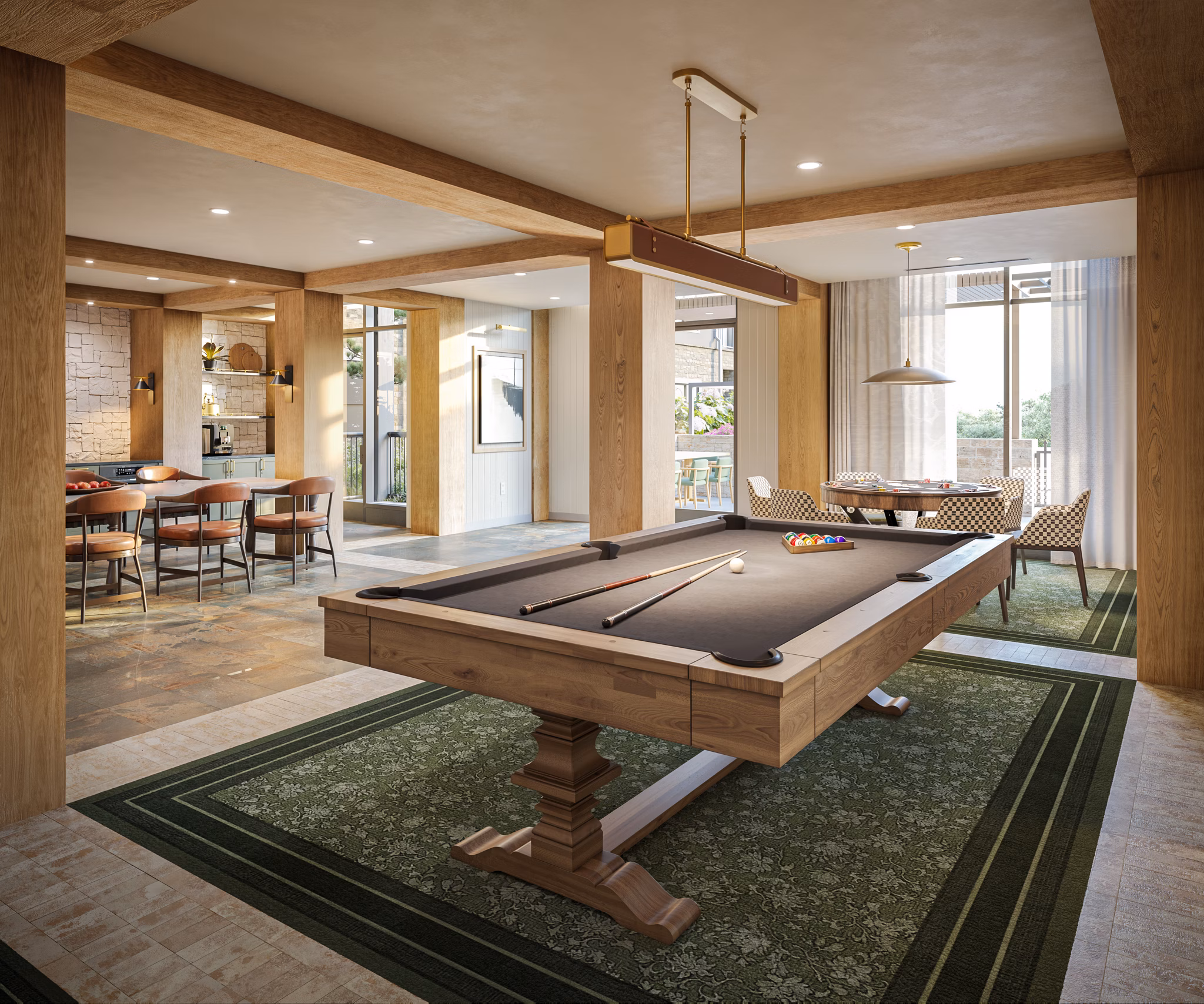 clubhouse at Fox Hollow Apartments 