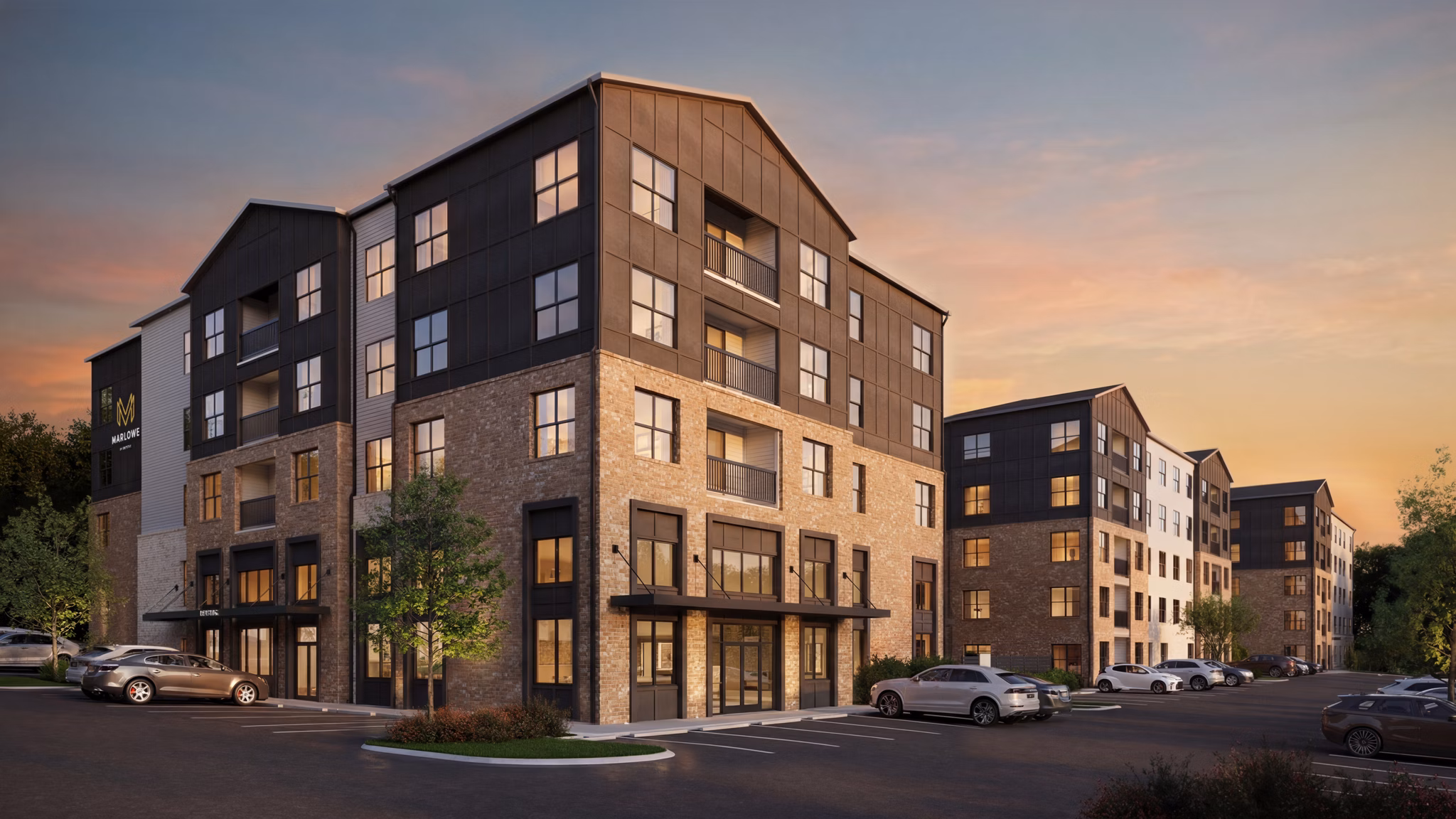 exterior at Marlowe Chamblee Apartments 