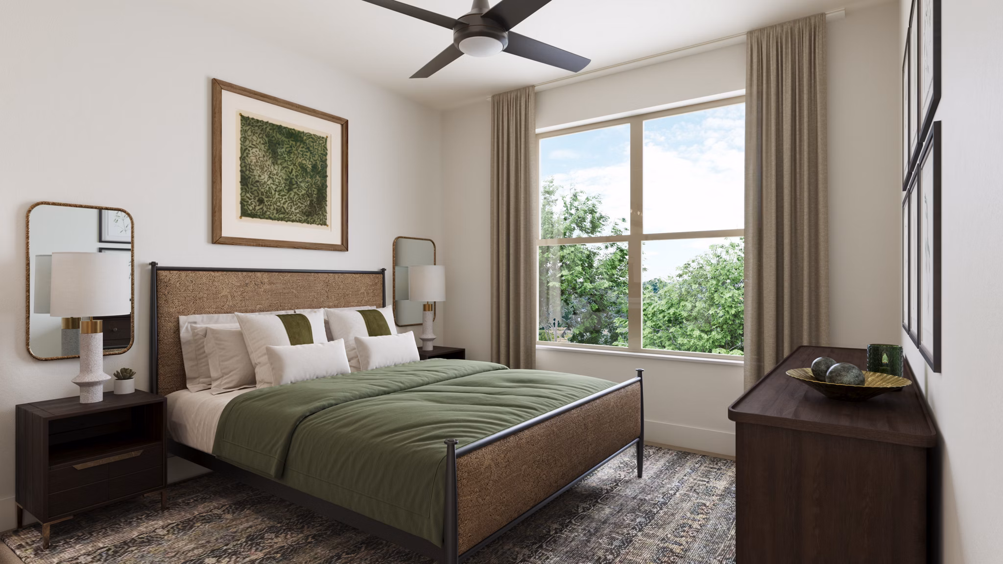 bedroom at Marlowe Chamblee Apartments 