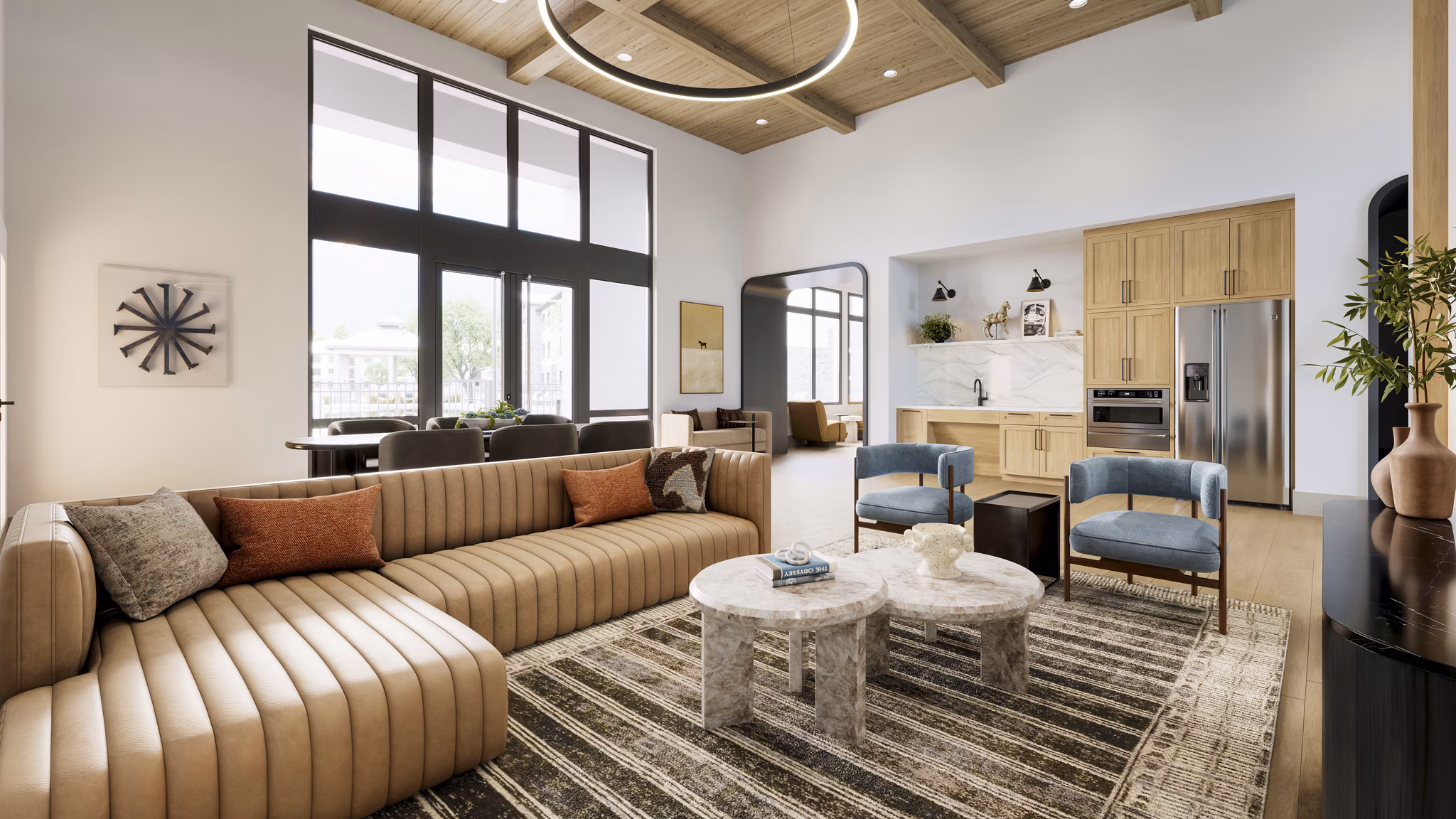 Rendering for Birchway Sanger Apartments