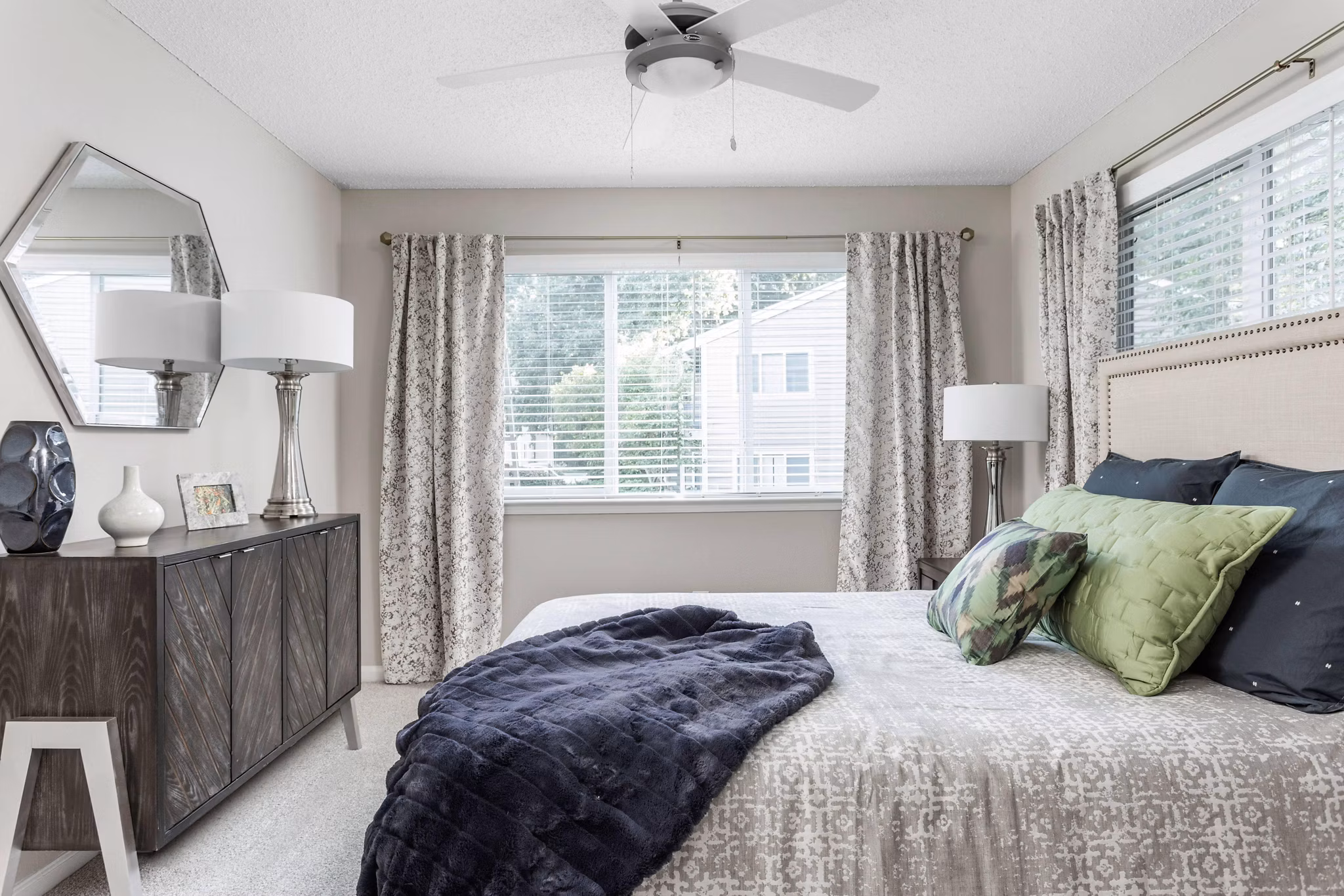 bedroom at Crestmont Apartments Apartments