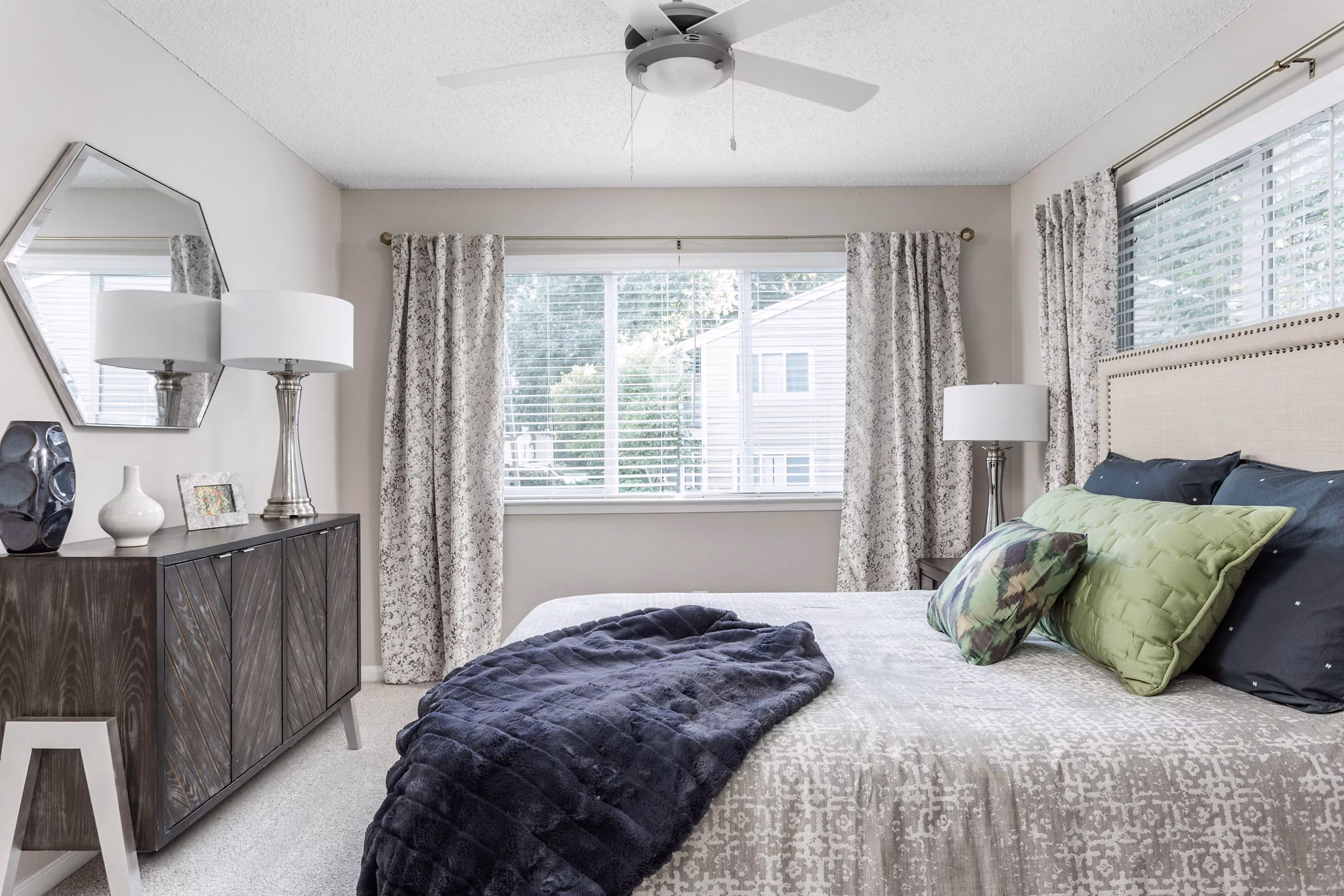 bedroom at Crestmont Apartments Apartments