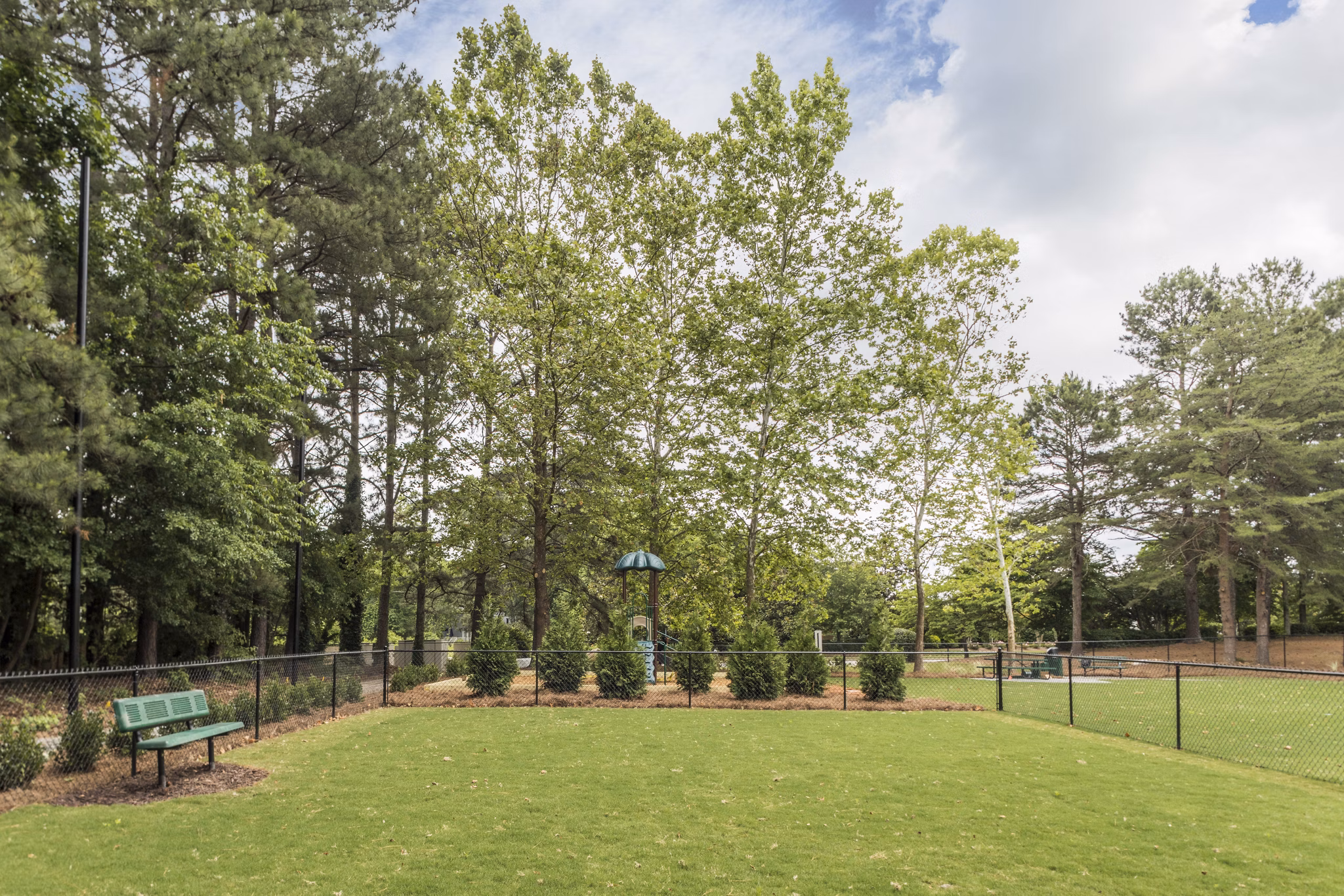 dog park at Crestmont Apartments Apartments