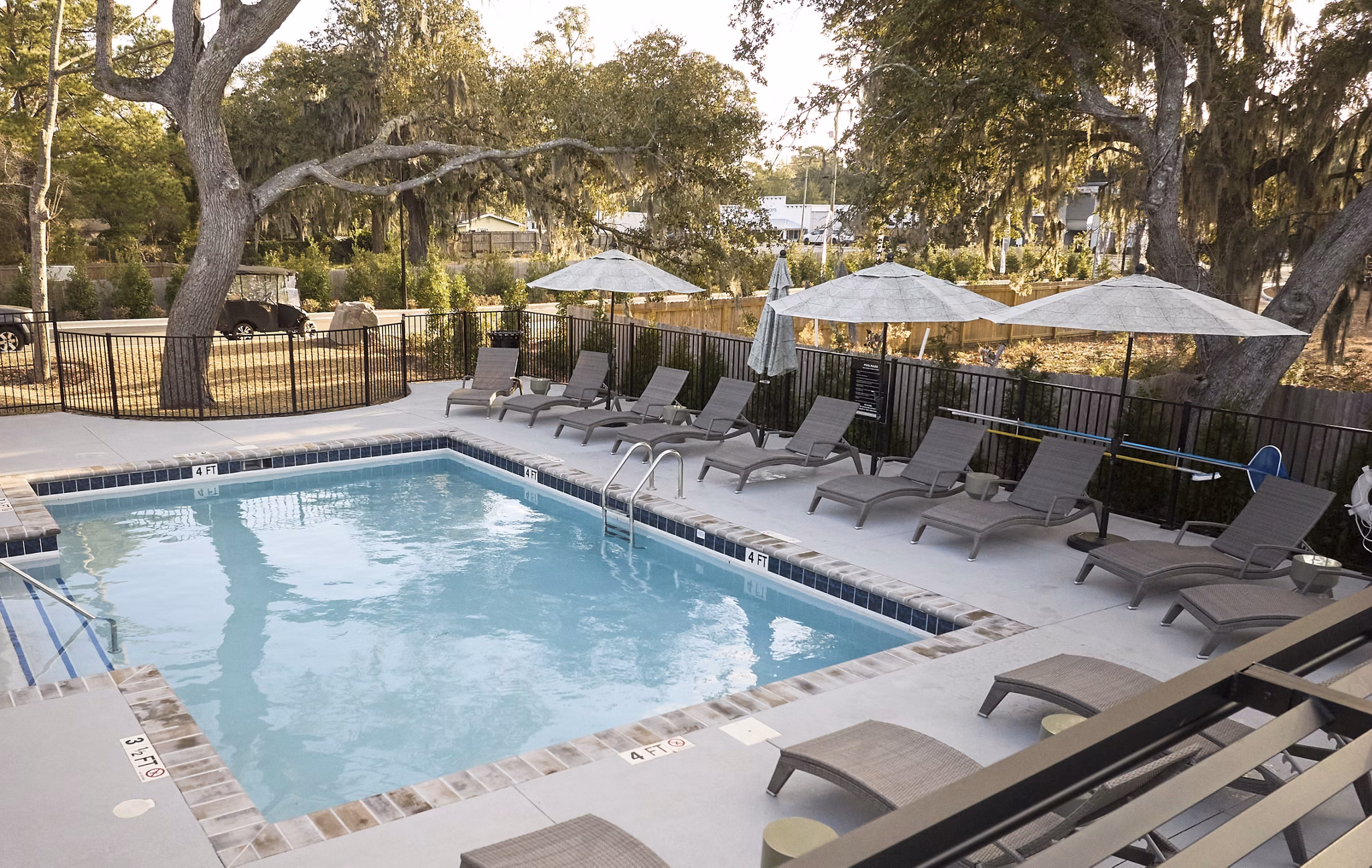 pool at The Nixon Apartments 