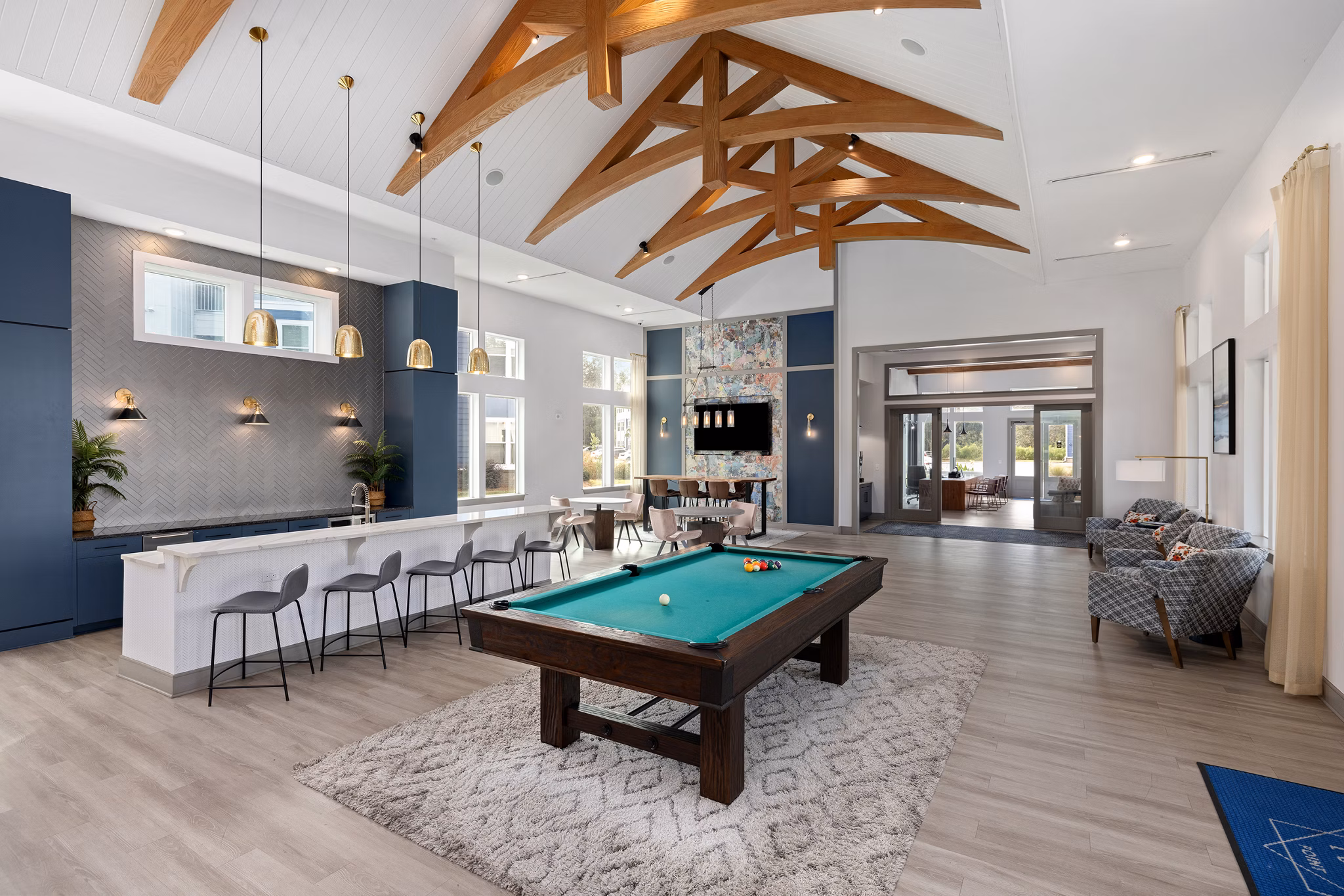 clubhouse at Overlook Point Apartments 