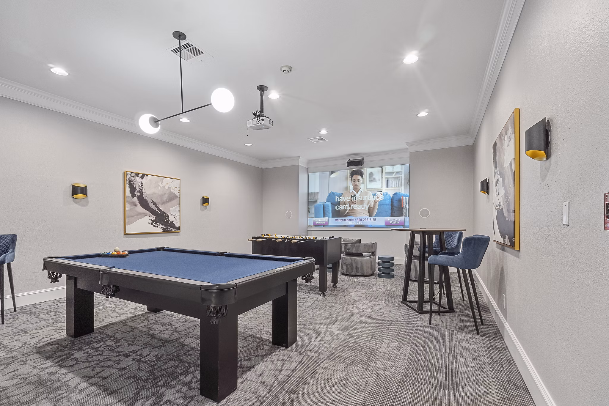 clubhouse at The Lyndon Apartments