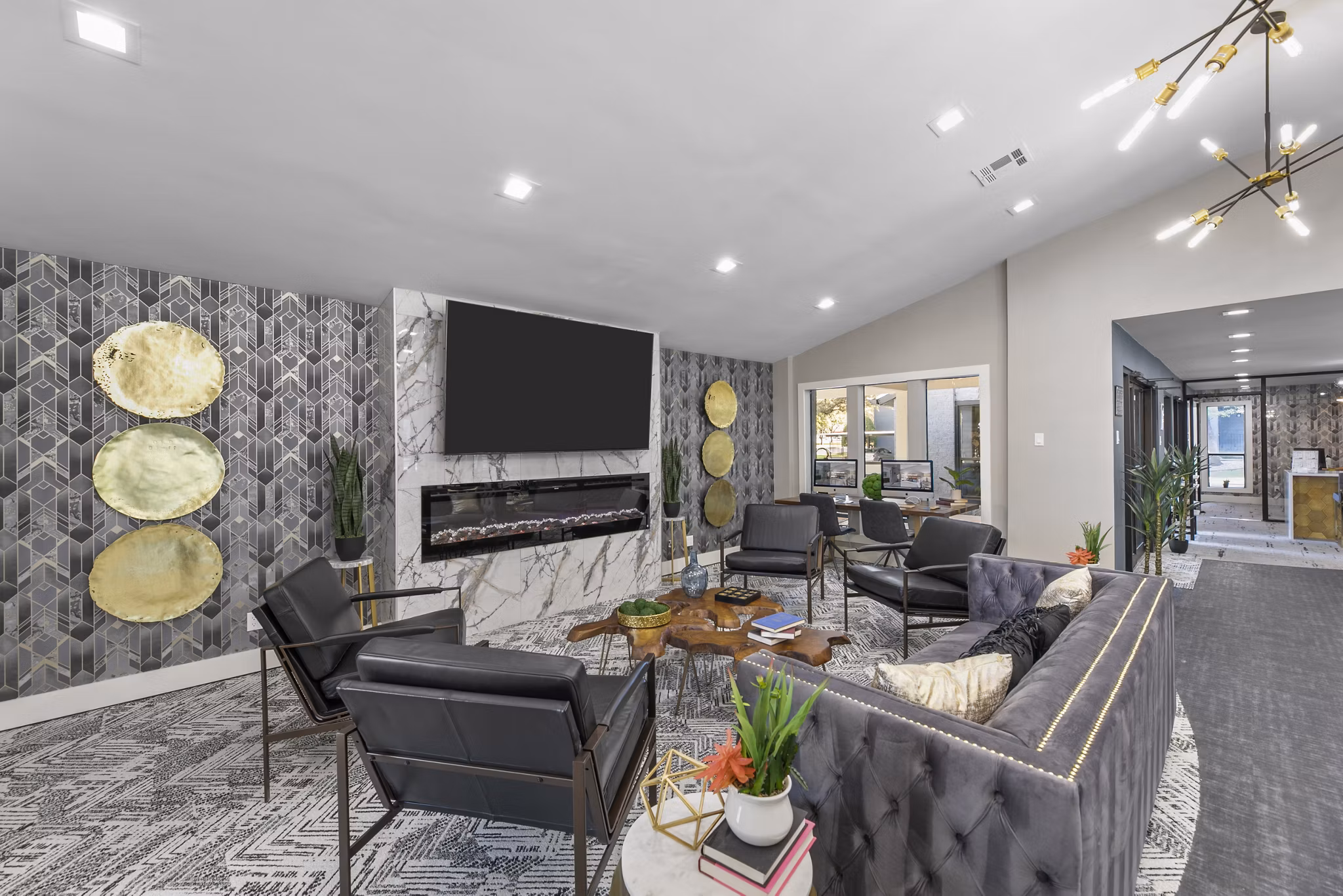 clubhouse at The Retreat at River Ranch Apartments 