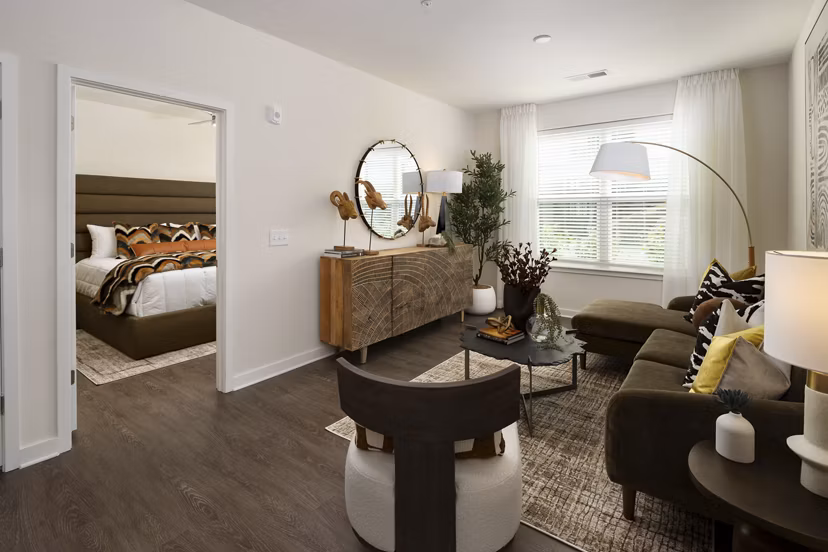 living room at Ben Hill Flats Apartments