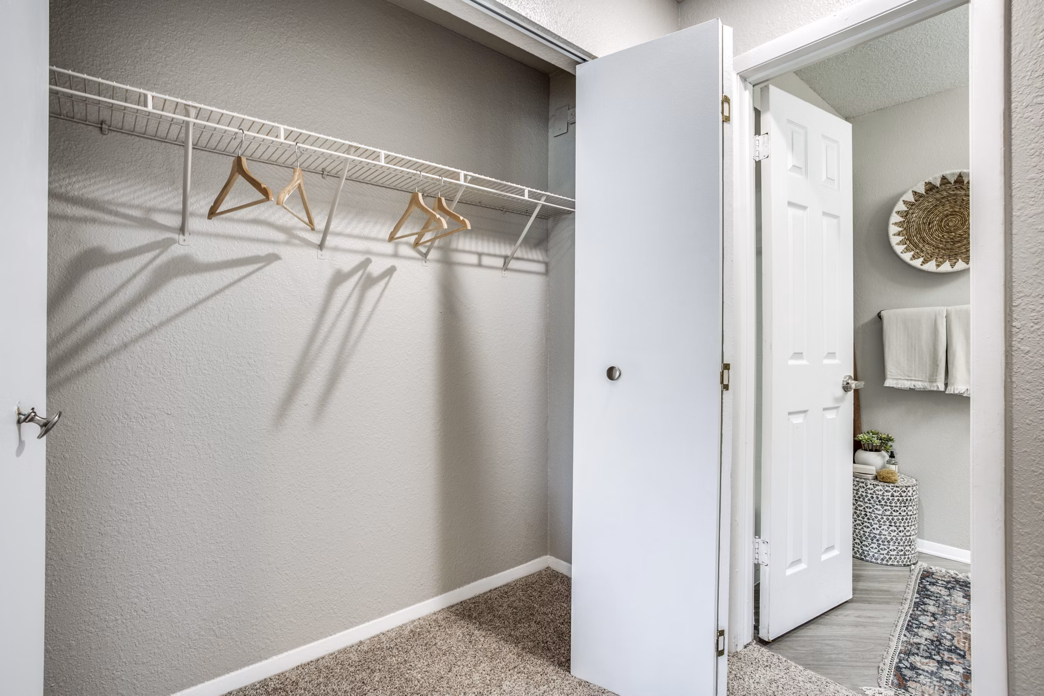 closet at The Morgan Apartments