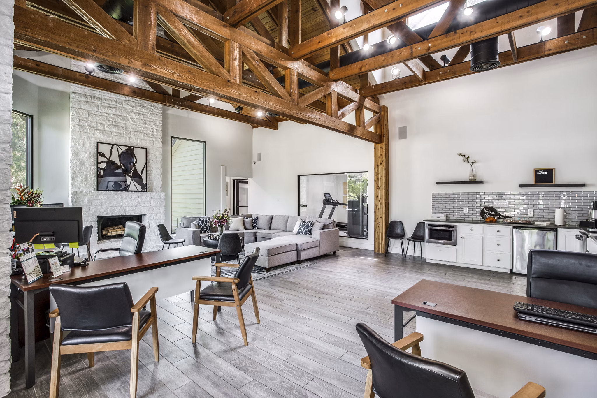 clubhouse at The Morgan Apartments
