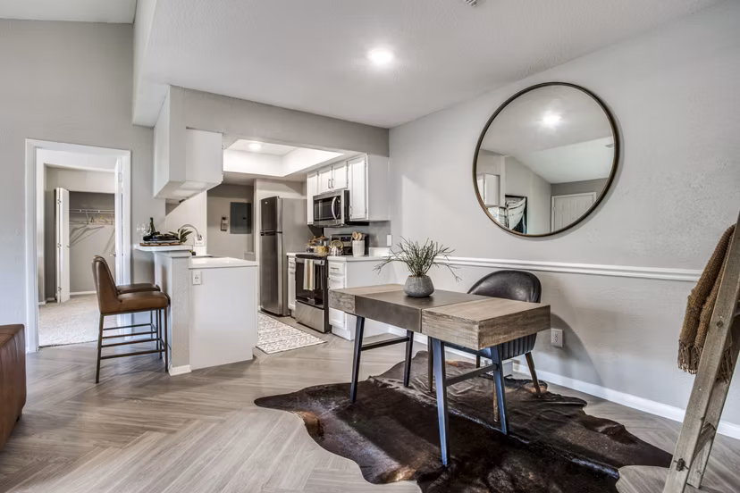 home office at The Morgan Apartments
