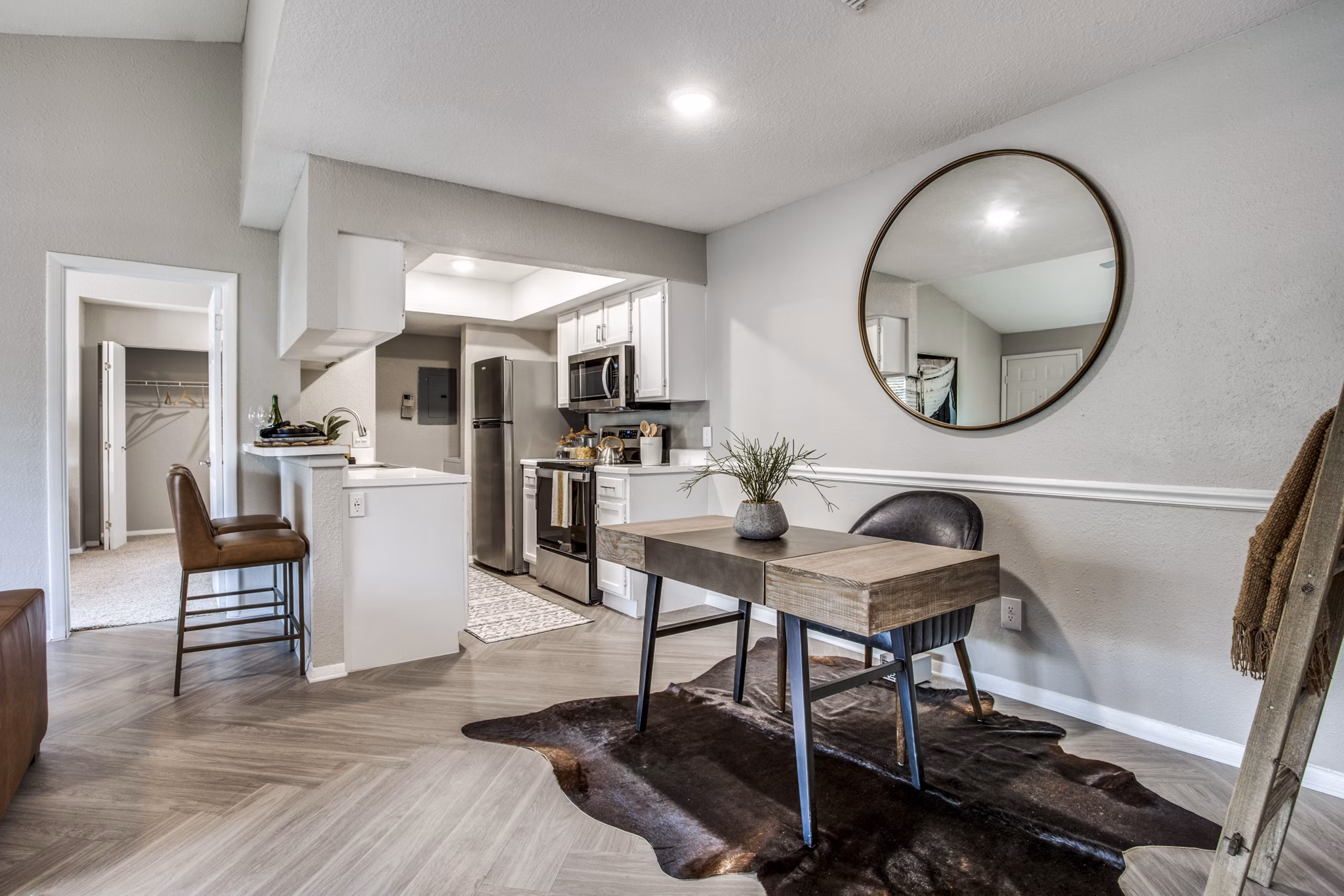 home office at The Morgan Apartments