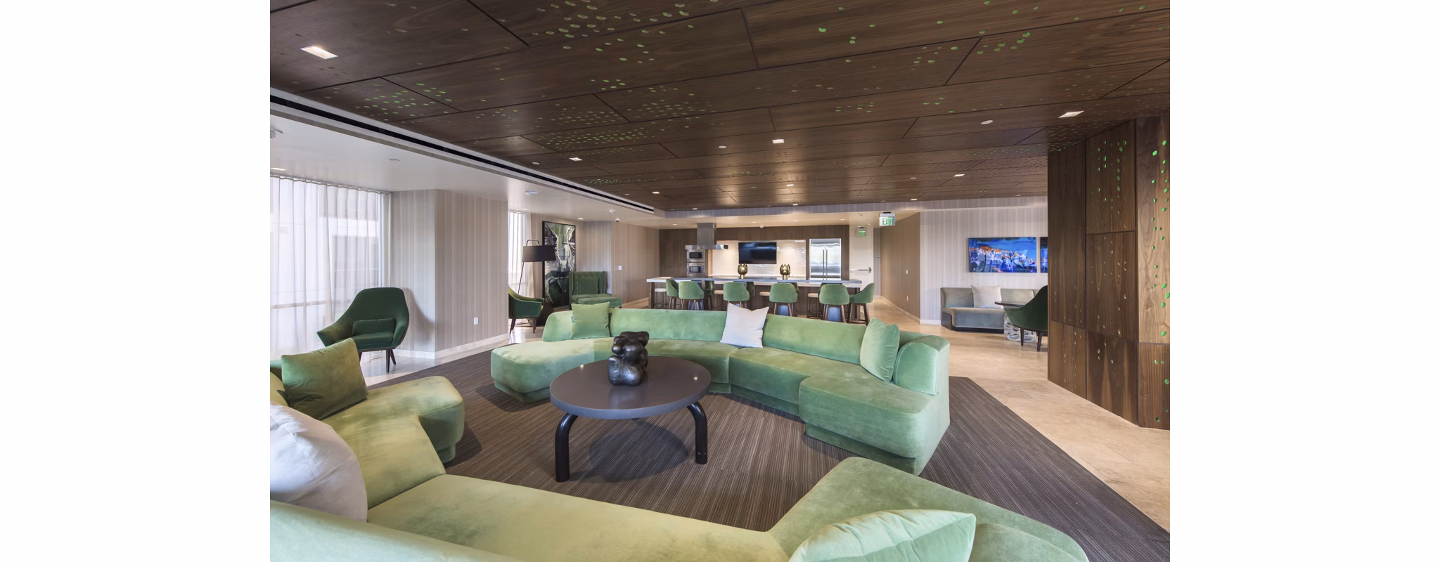 clubhouse at 255 Grand Apartments