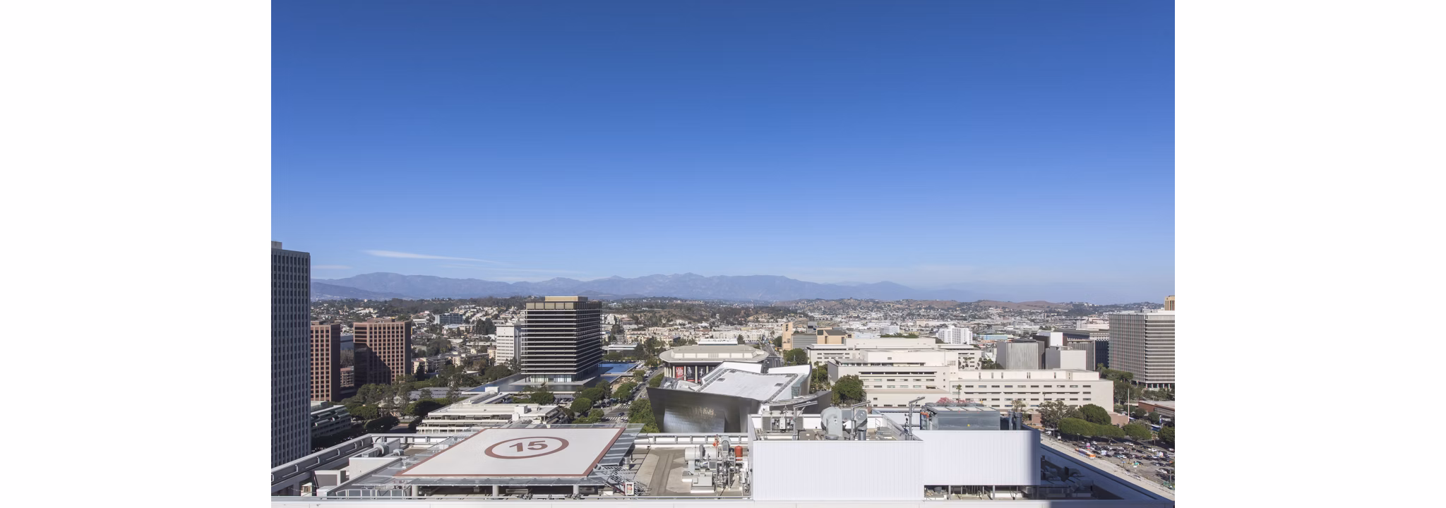 view at 255 Grand Apartments