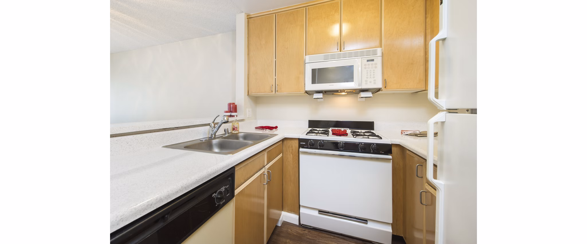 Kitchen at Beck Park Apartments