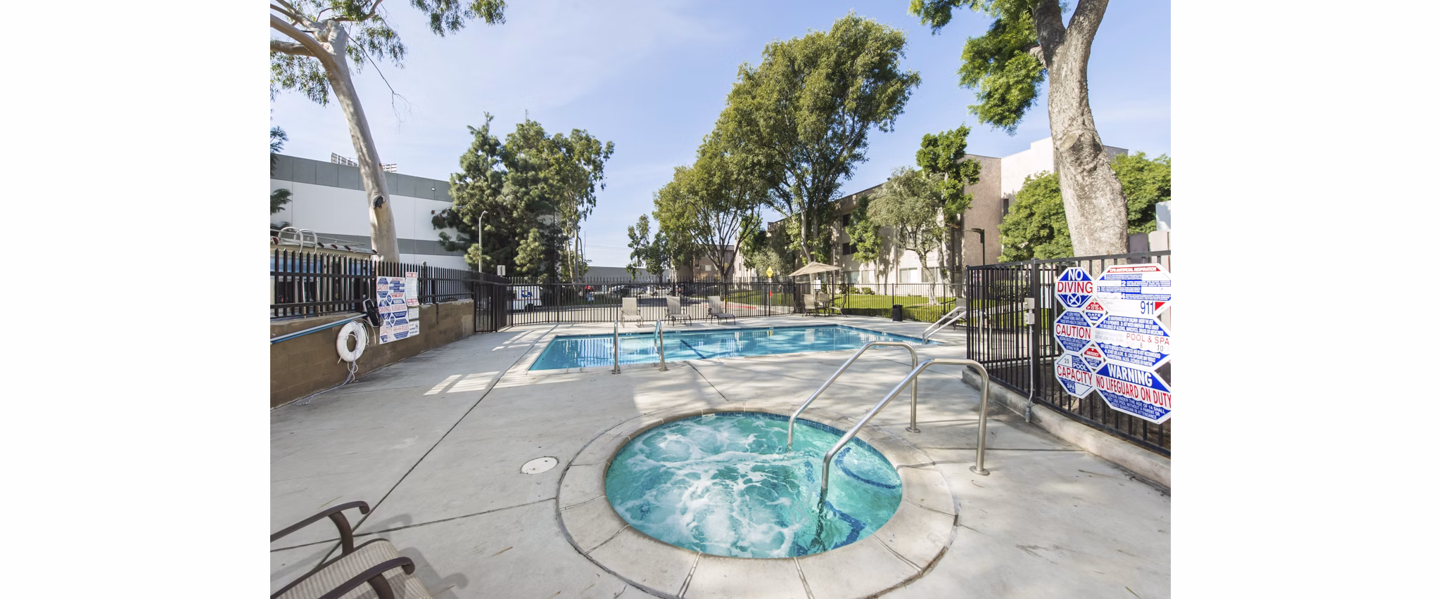 Pool at Beck Park Apartments