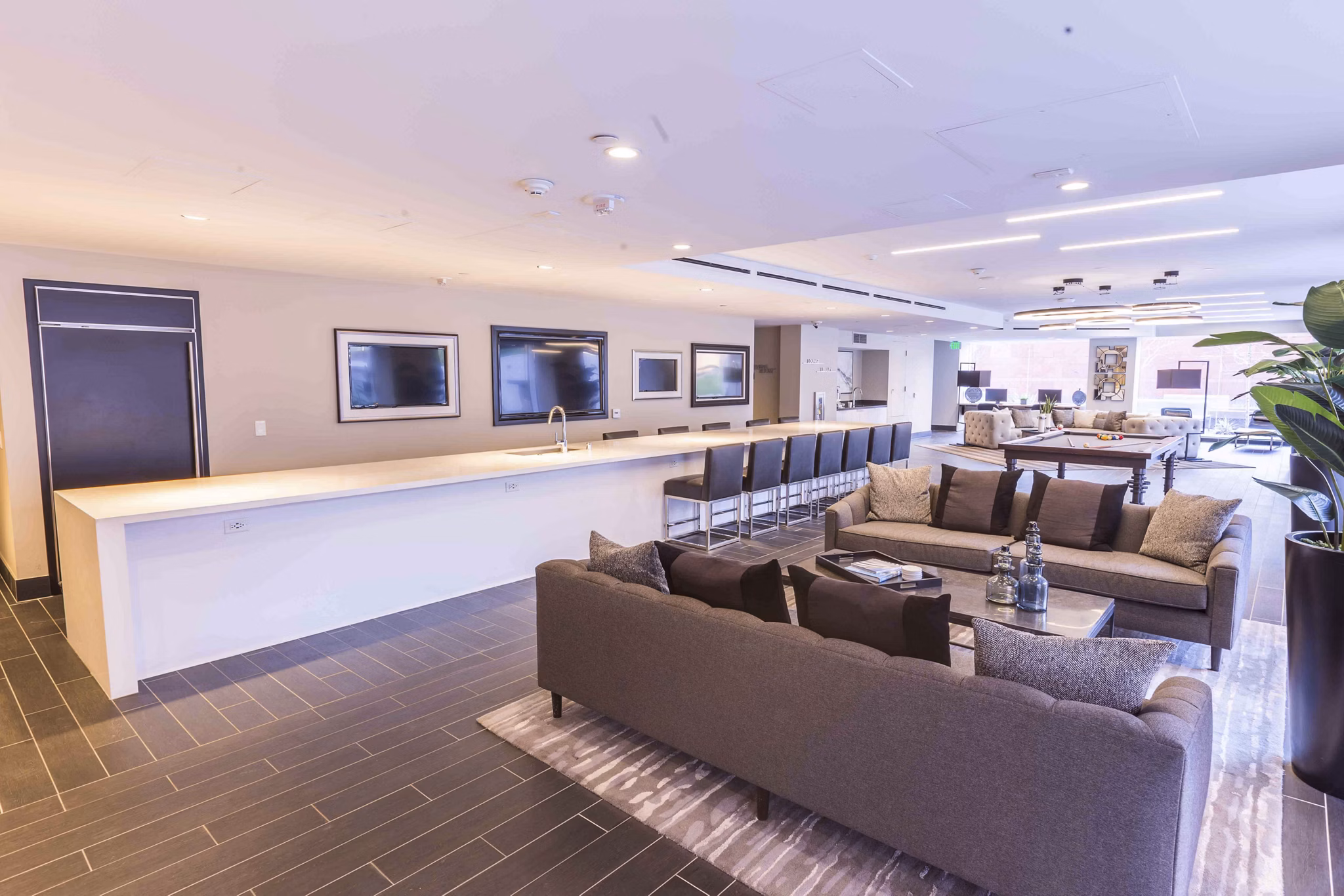 clubhouse at Museum Tower Apartments
