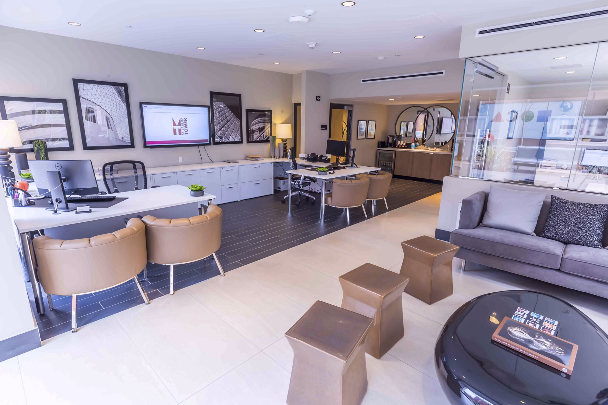 clubhouse at Museum Tower Apartments