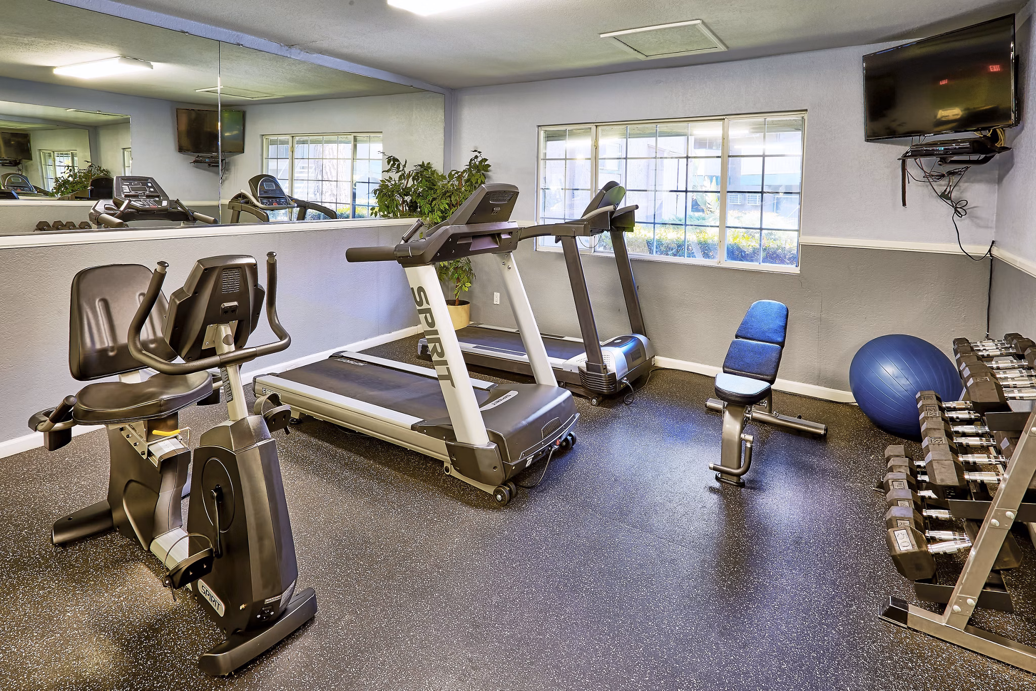 Fitness Center at Windwood Apartments