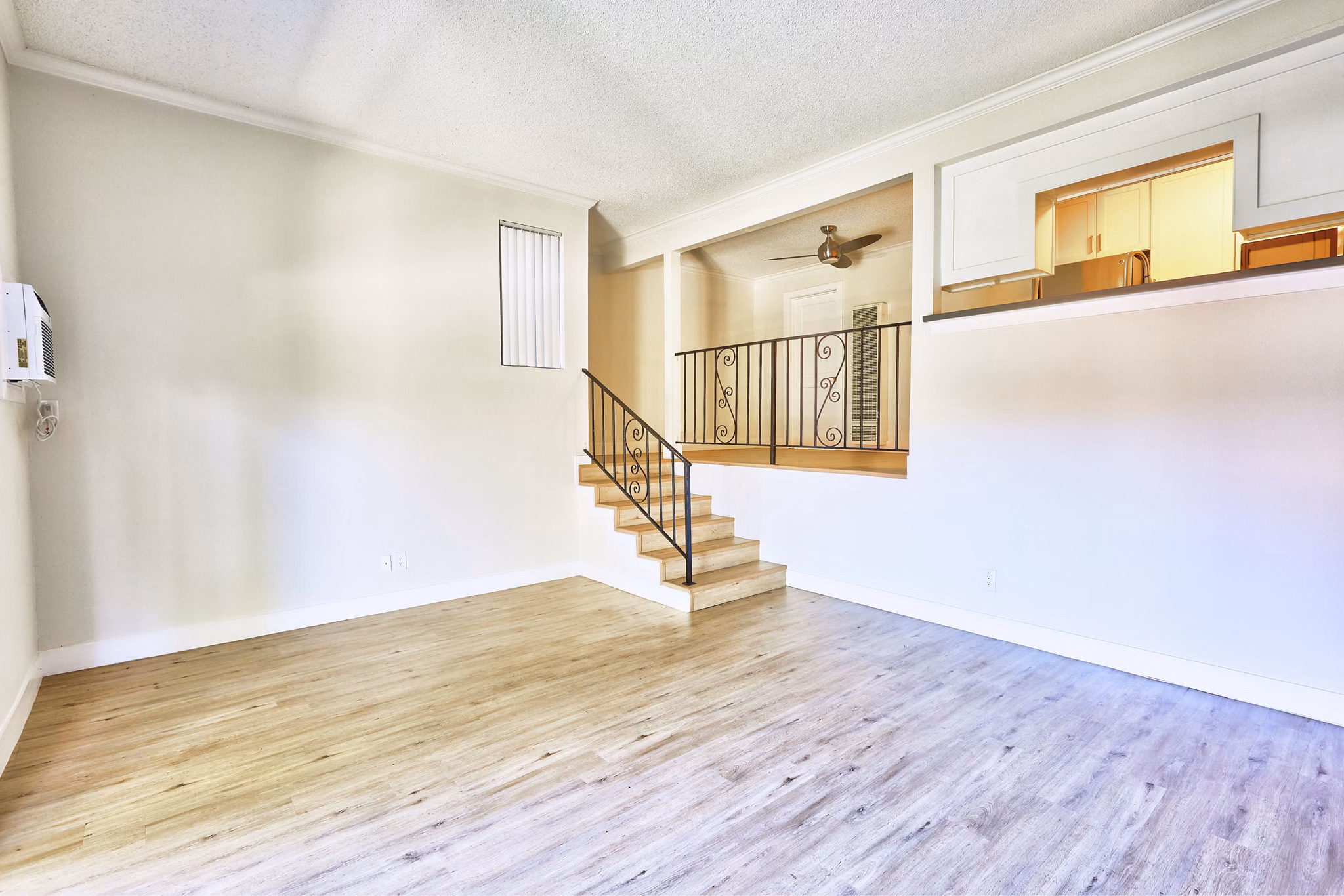 Living Room at Windwood Apartments