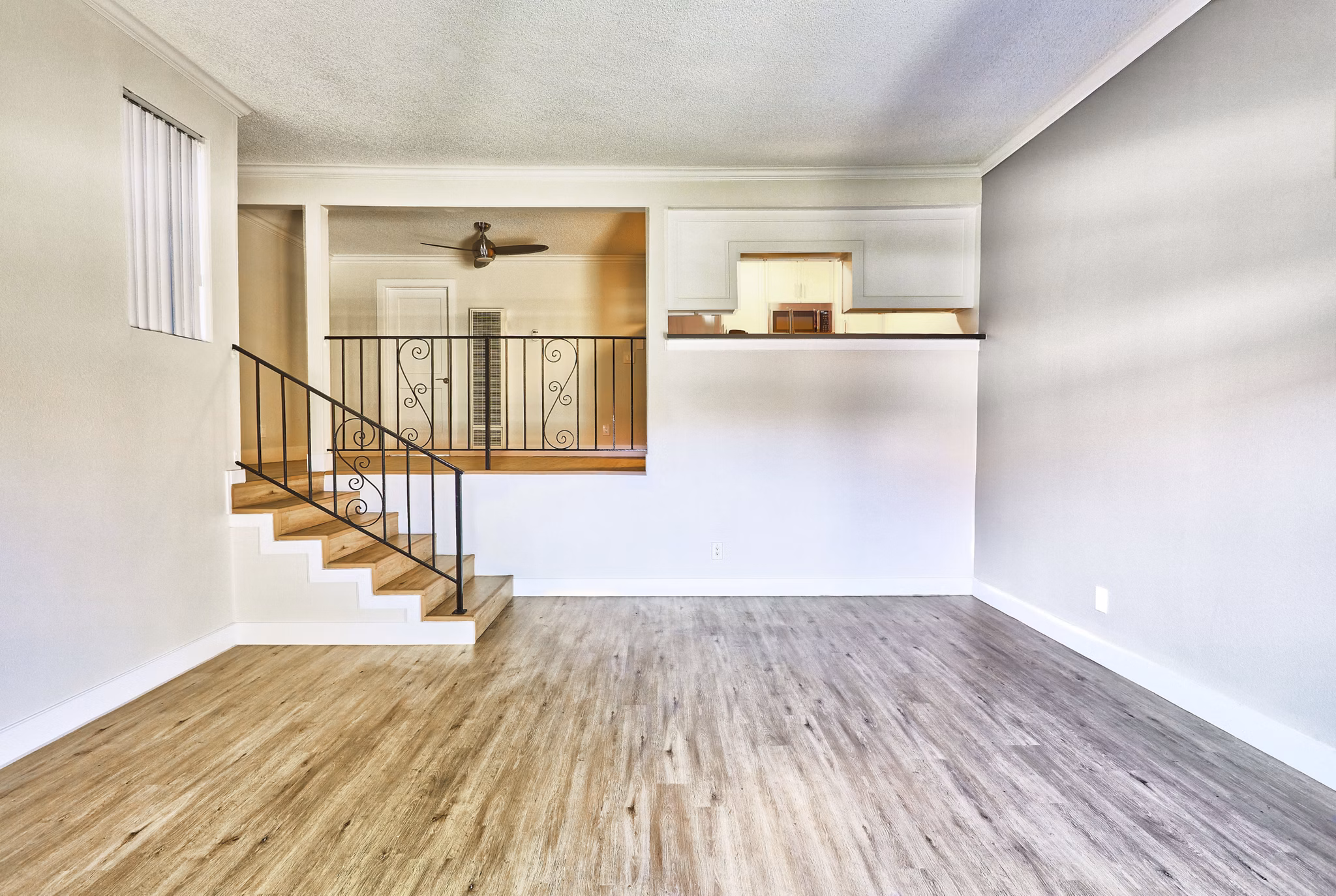 Living Room at Windwood Apartments