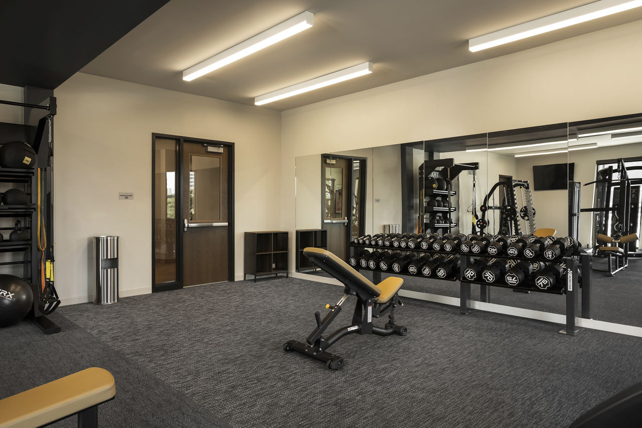 Gym at The Bellwether (2 of 3)