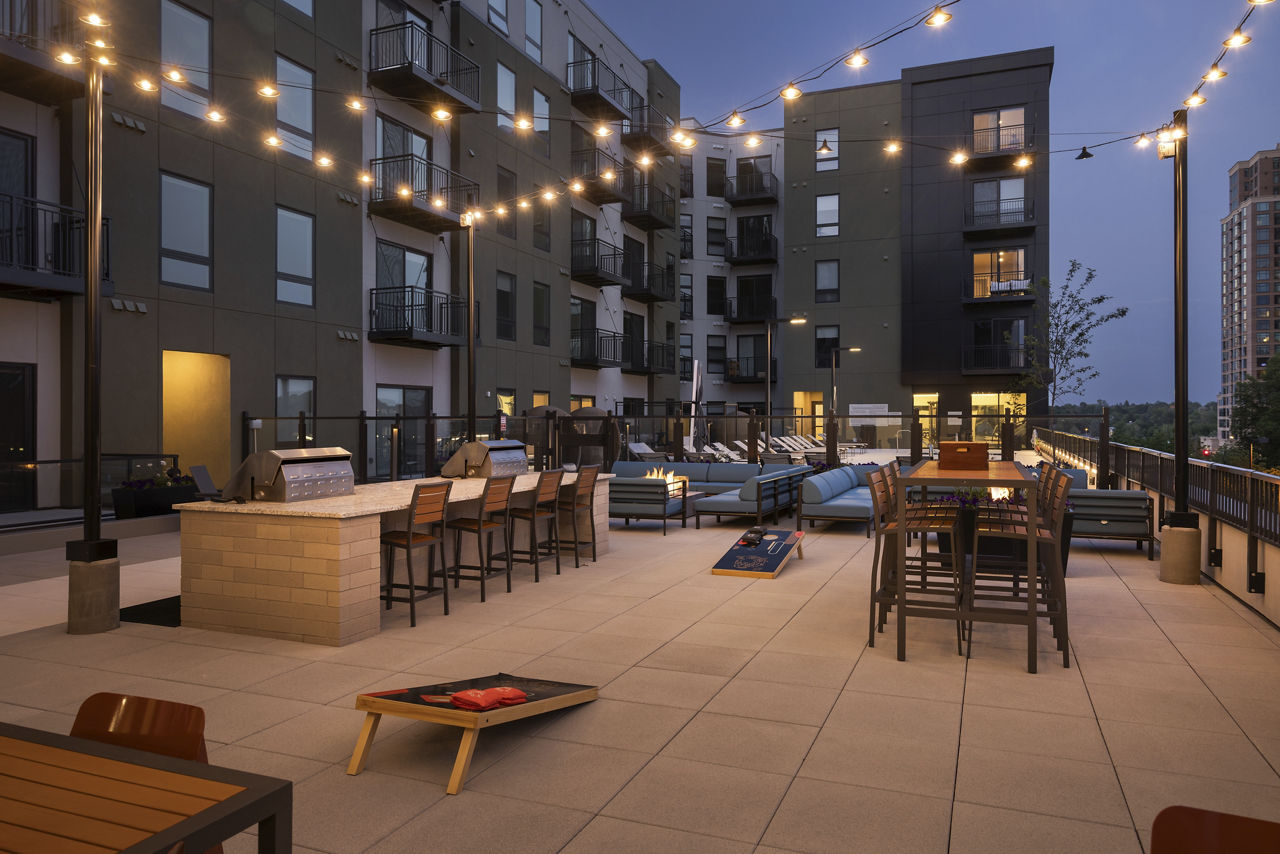 Grill area at The Bellwether (1 of 4)