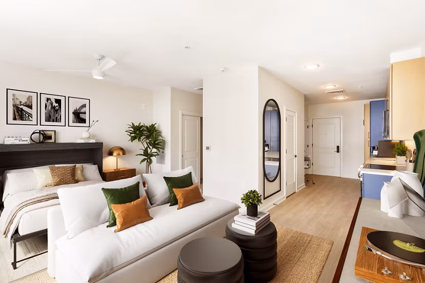 bedroom at Blayr Apartments 