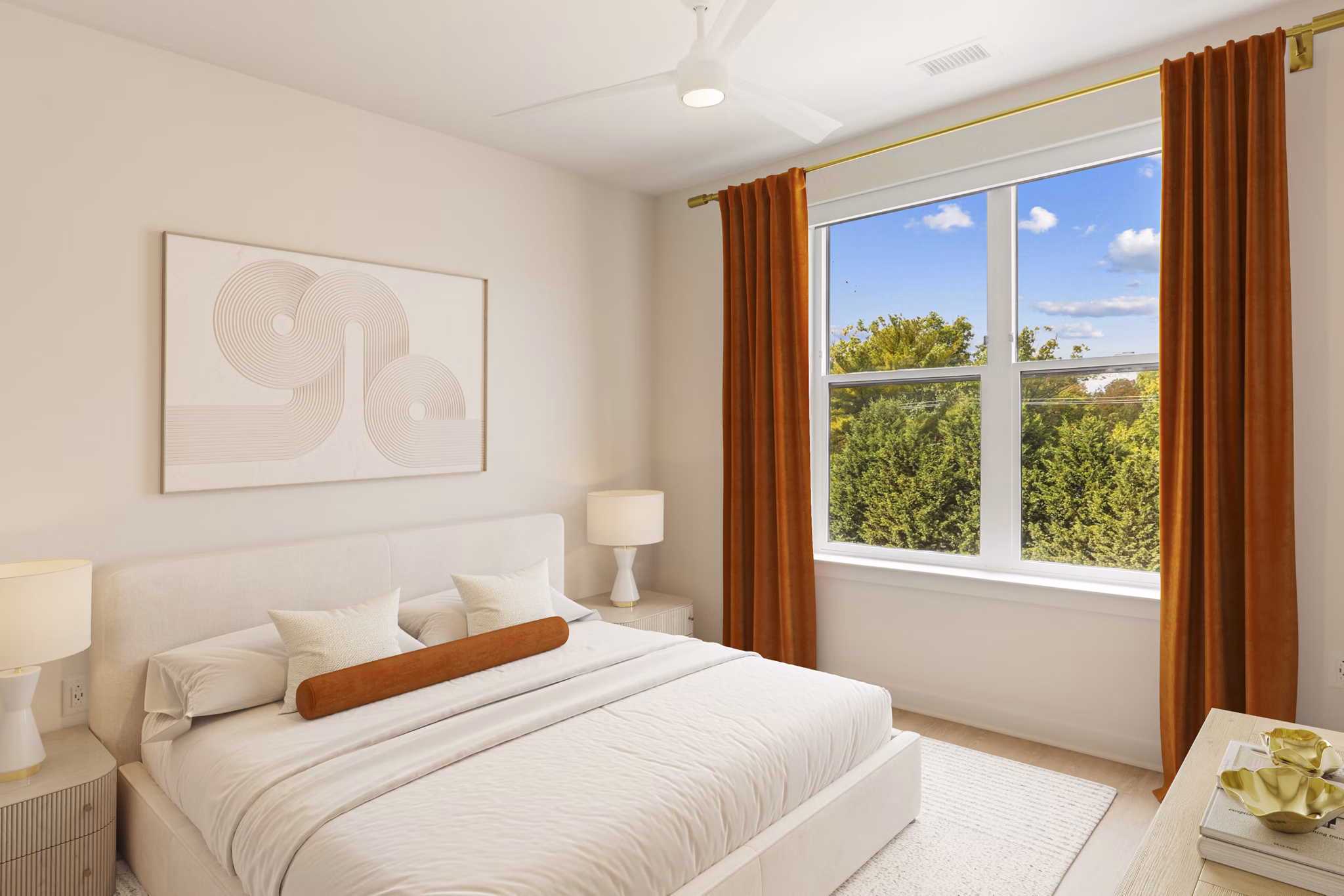 bedroom at Blayr Apartments 