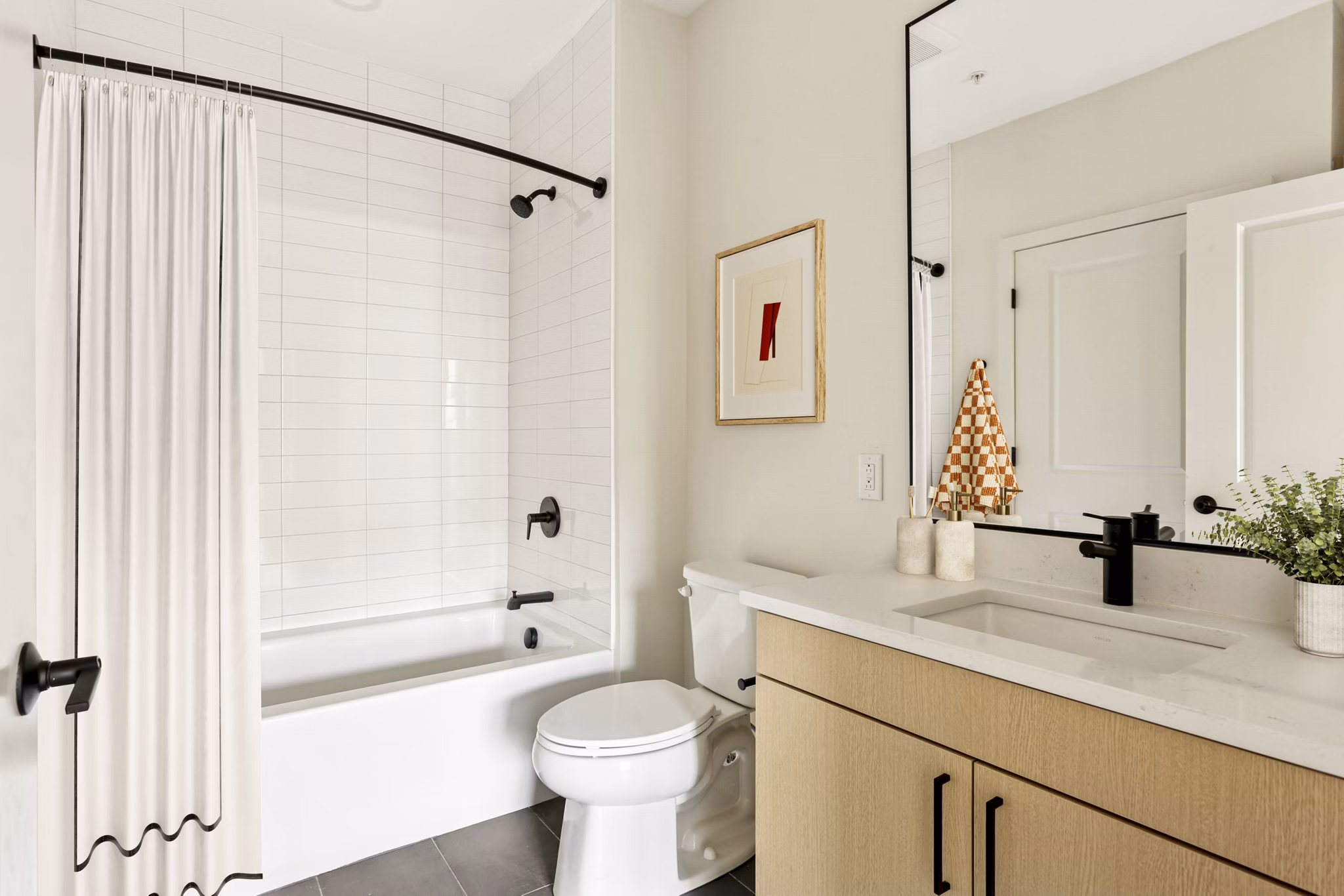 bathroom at Blayr Apartments 