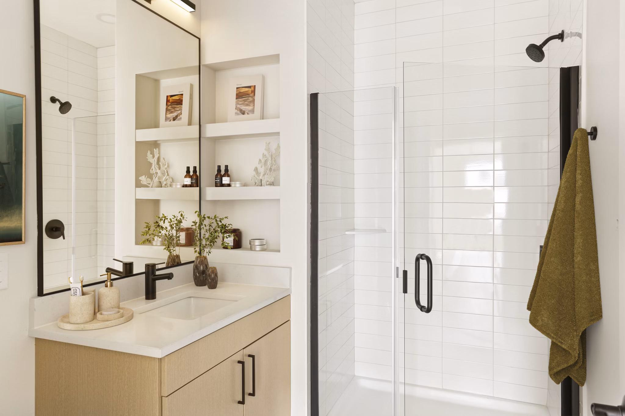 bathroom at Blayr Apartments 