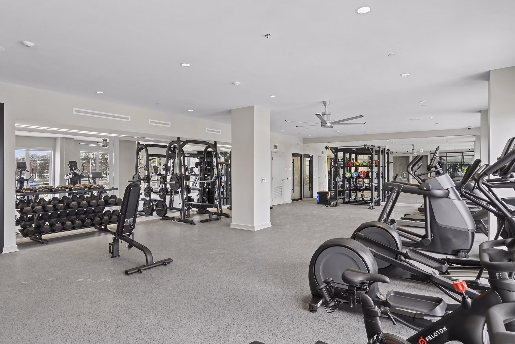Fitness Center at Blayr Apartments