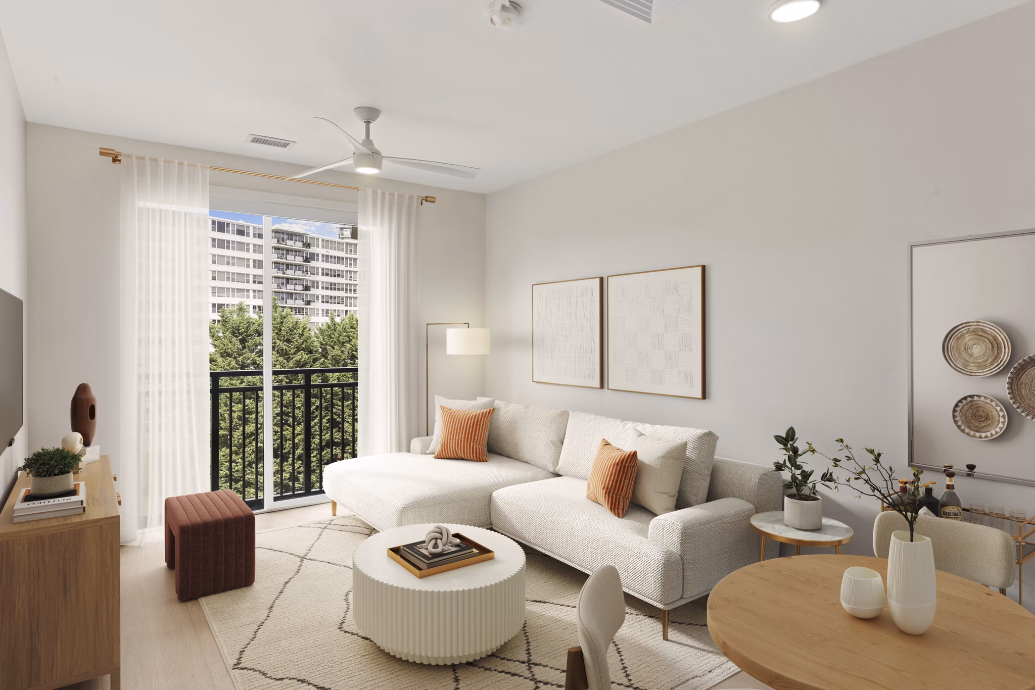 living room at Blayr Apartments 