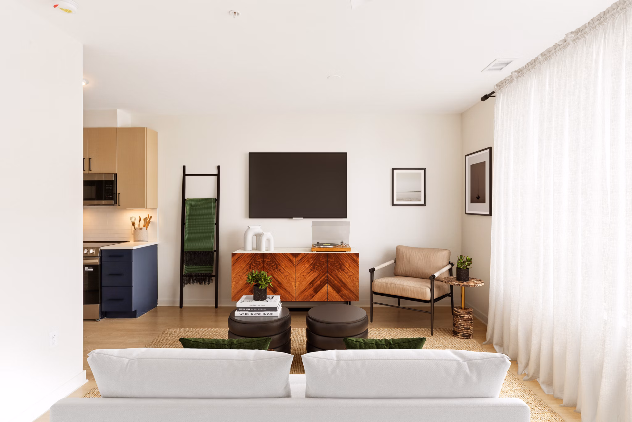 living room at Blayr Apartments 