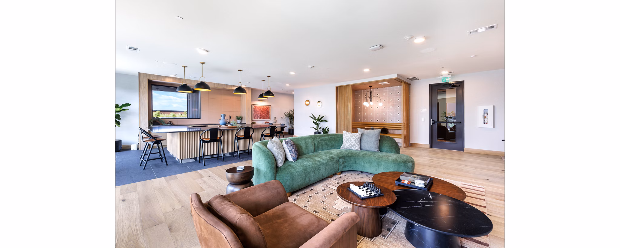 clubhouse at The Waylon Apartments