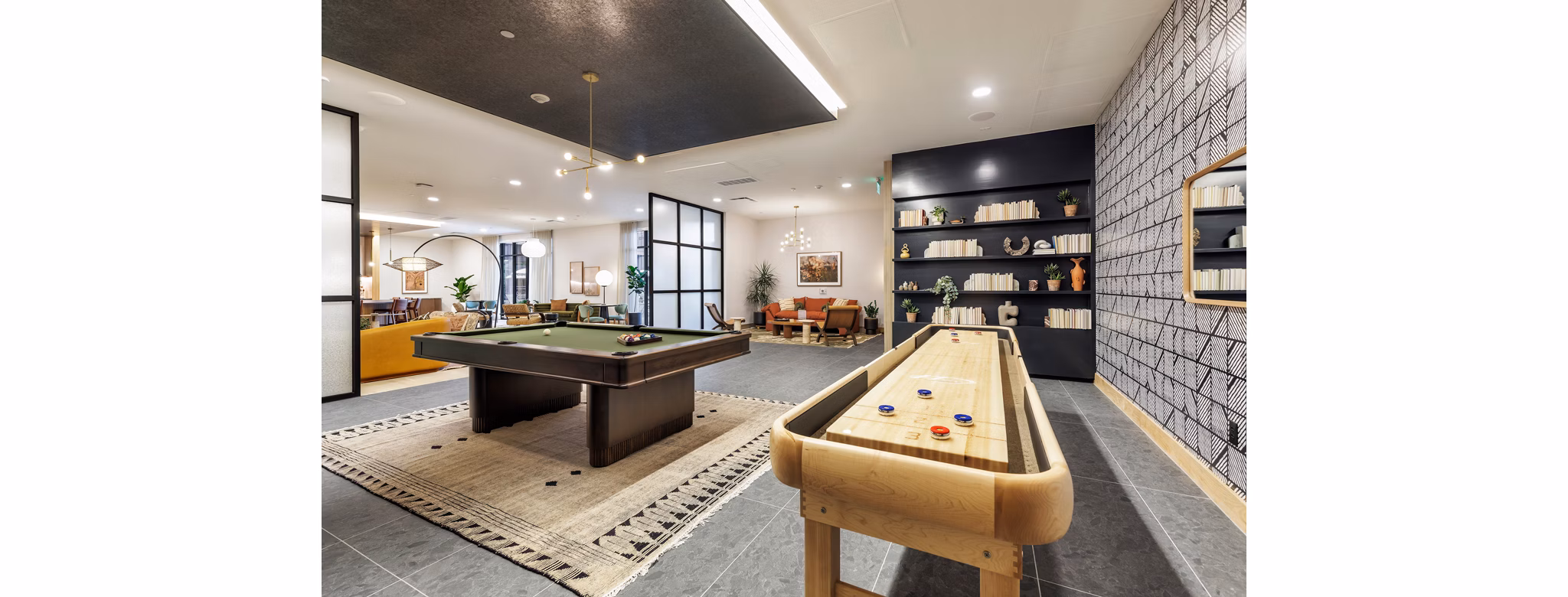 clubhouse at The Waylon Apartments