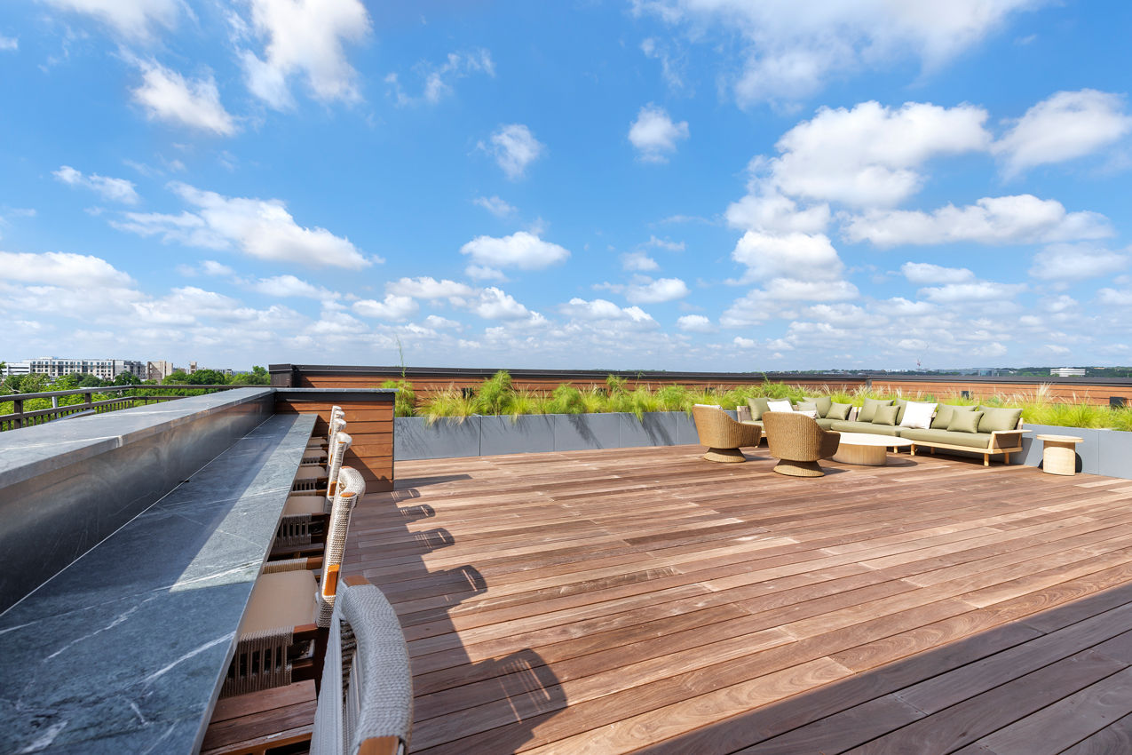 Roof deck at The Waylon