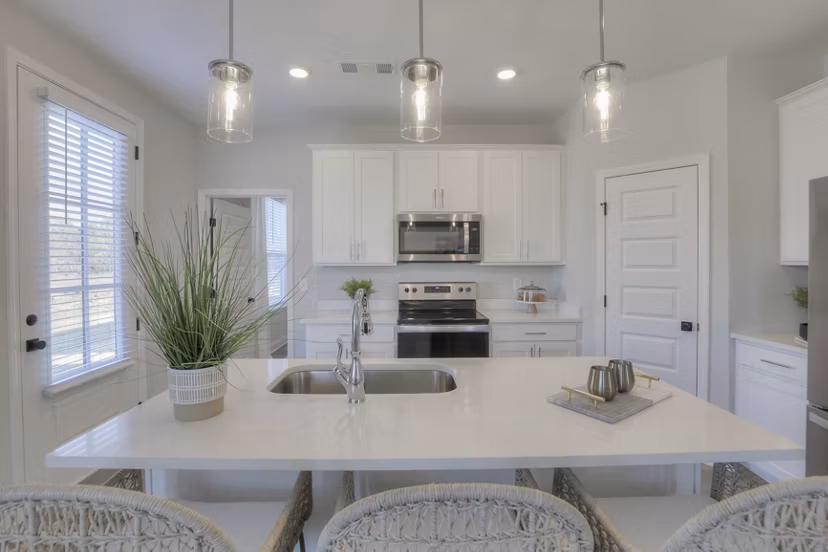 kitchen at 1104 Residences Apartments