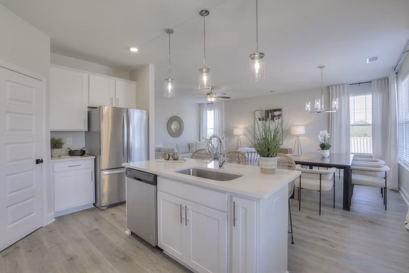 kitchen at 1104 Residences Apartments