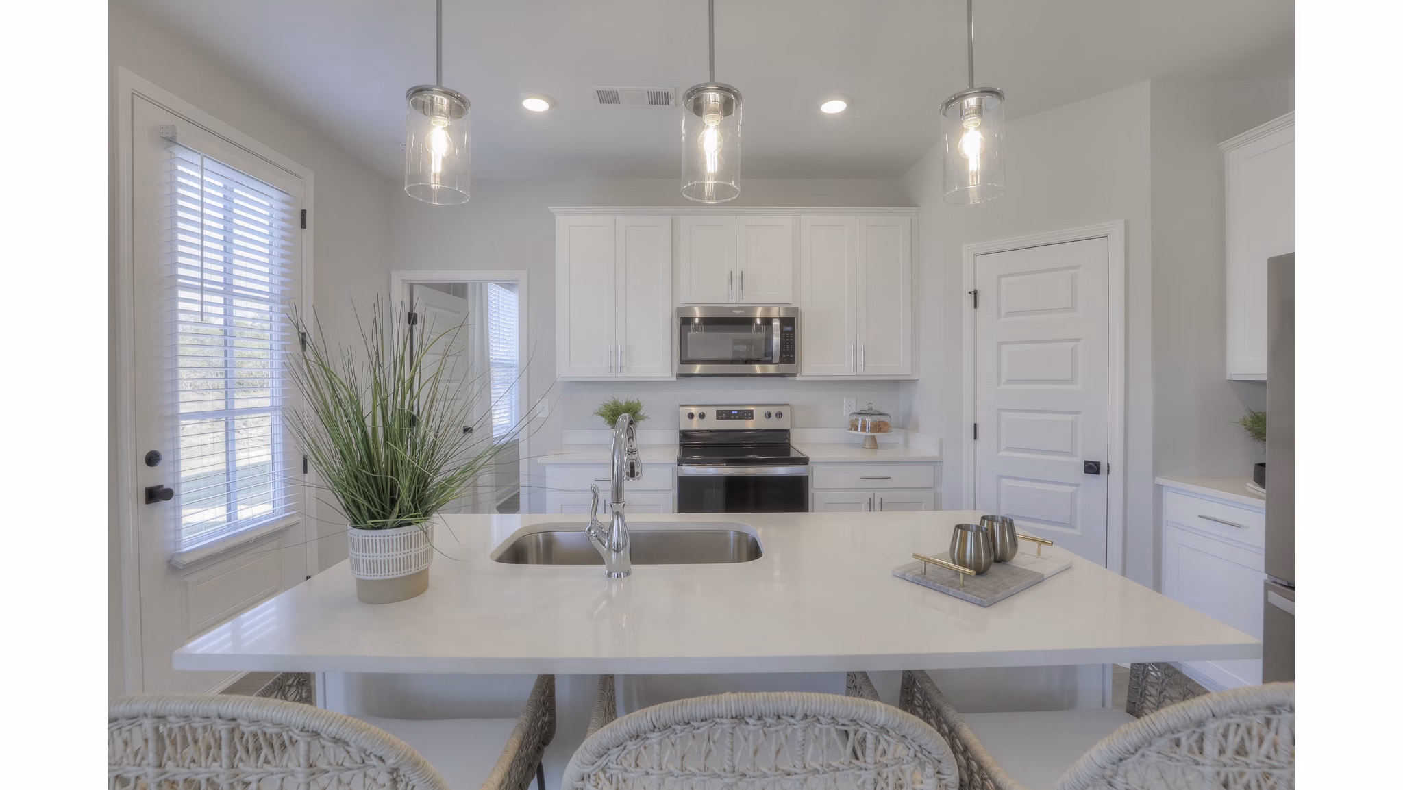 kitchen at 1104 Residences Apartments